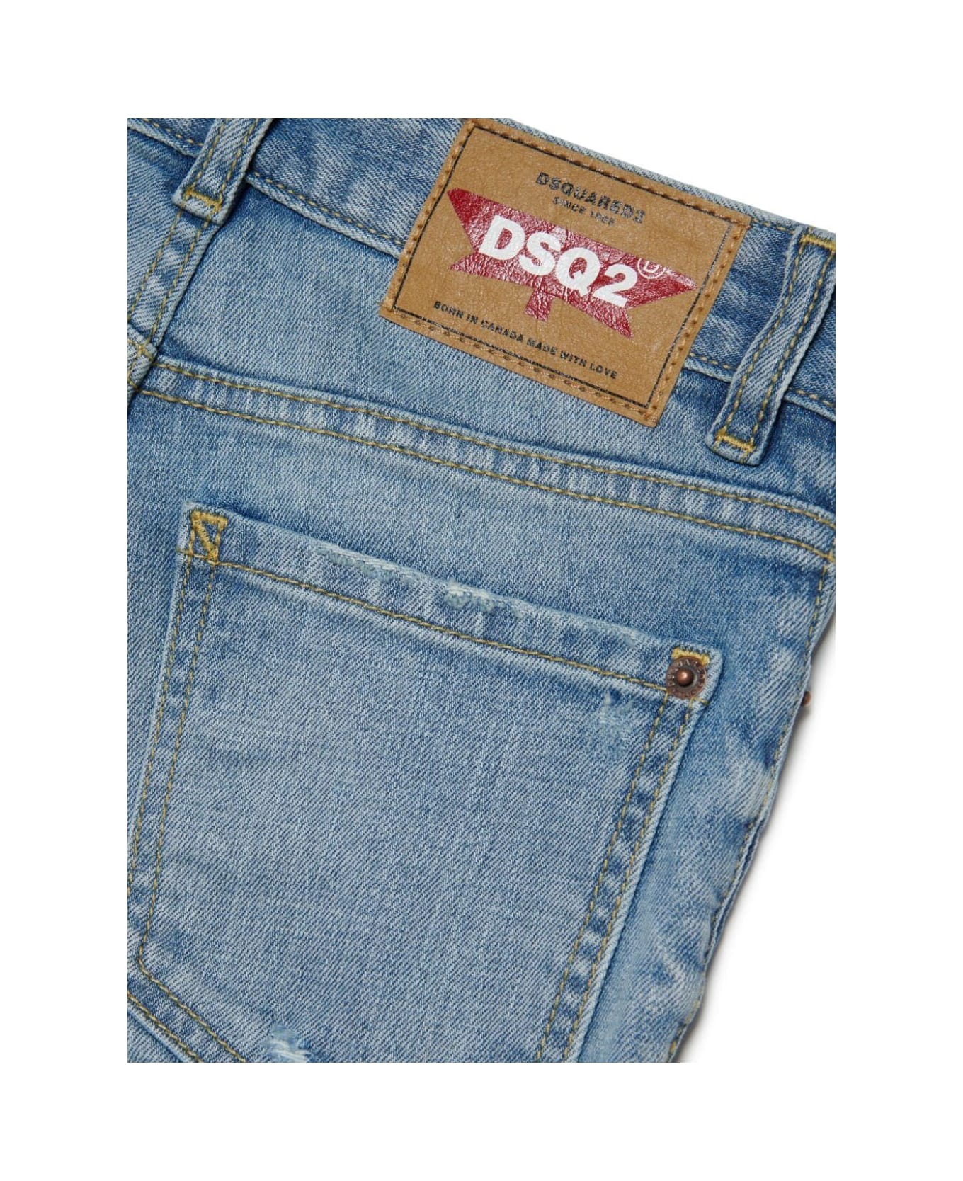 Dsquared2 D2p385f Boston Jeans - Denim Blue