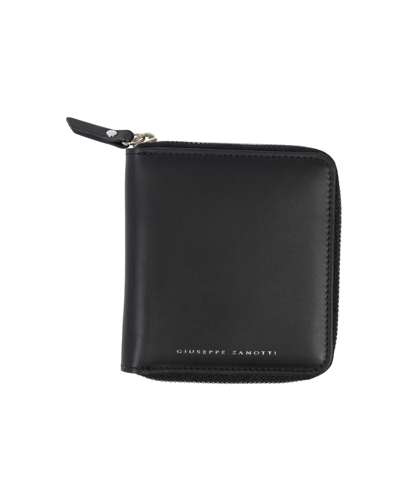 Giuseppe Zanotti Leather Wallet - Black