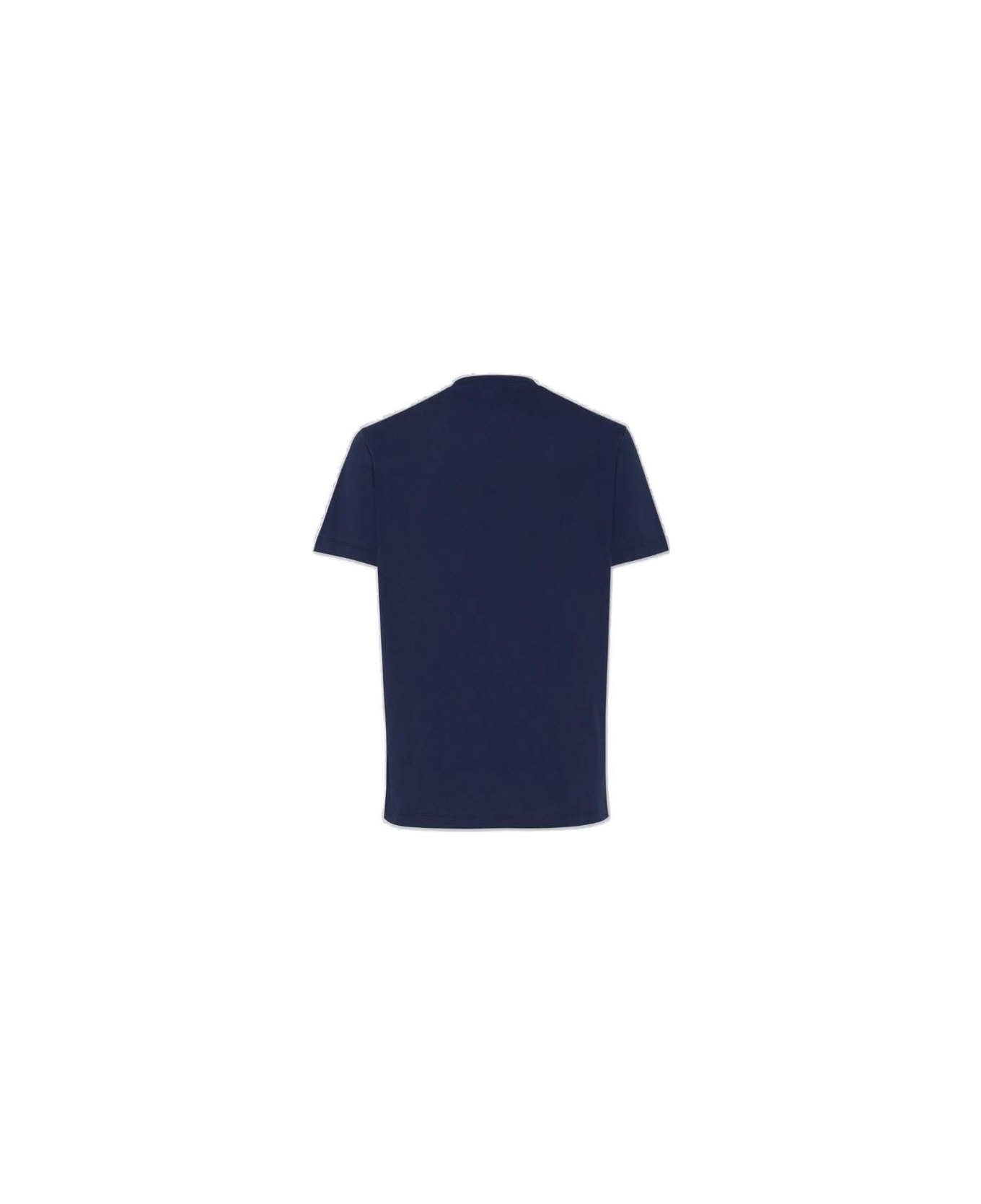 Dsquared2 Logo-plaque Crewneck T-shirt - Blue