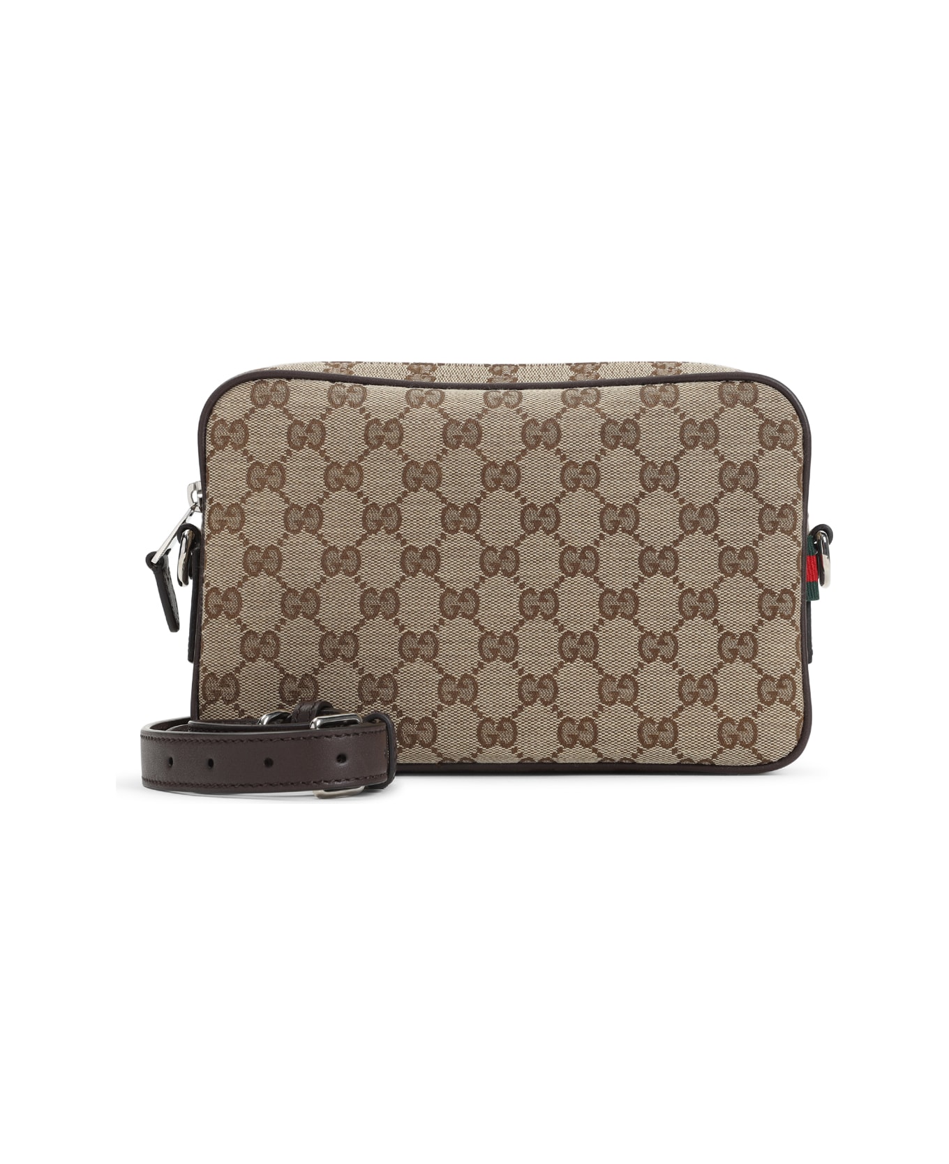 Gucci Polyester Shoulder Bag - B Ebony Cocoa