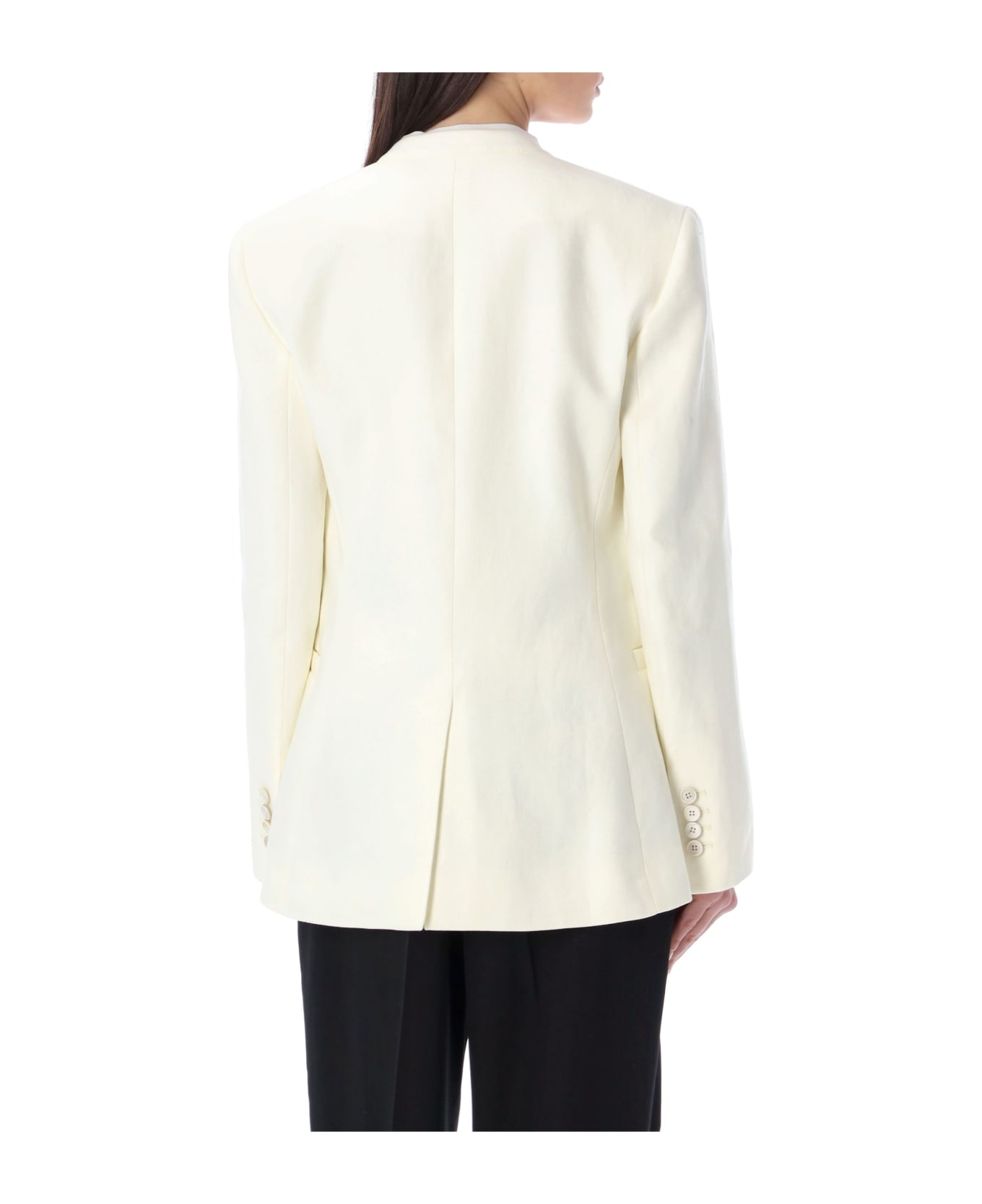 Chloé Buttonless Tailored Jacket - ICONIC MILK