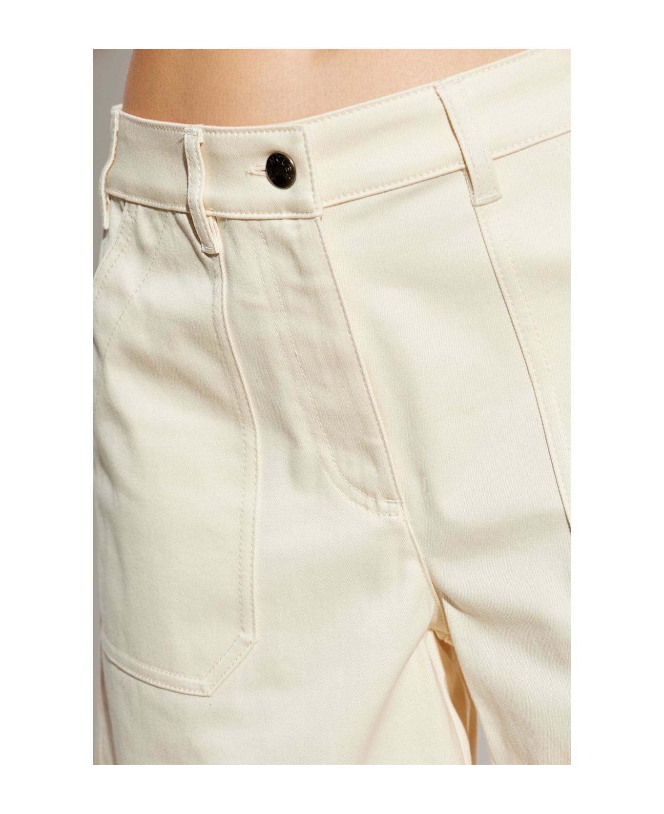 Moncler Patch Pocket Shorts - Beige