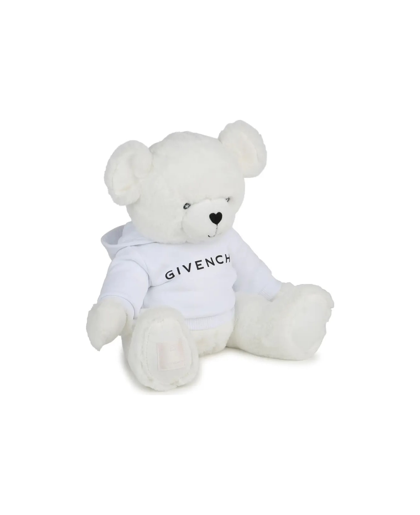 Givenchy White Givenchy Teddy Bear Plush - Bianco