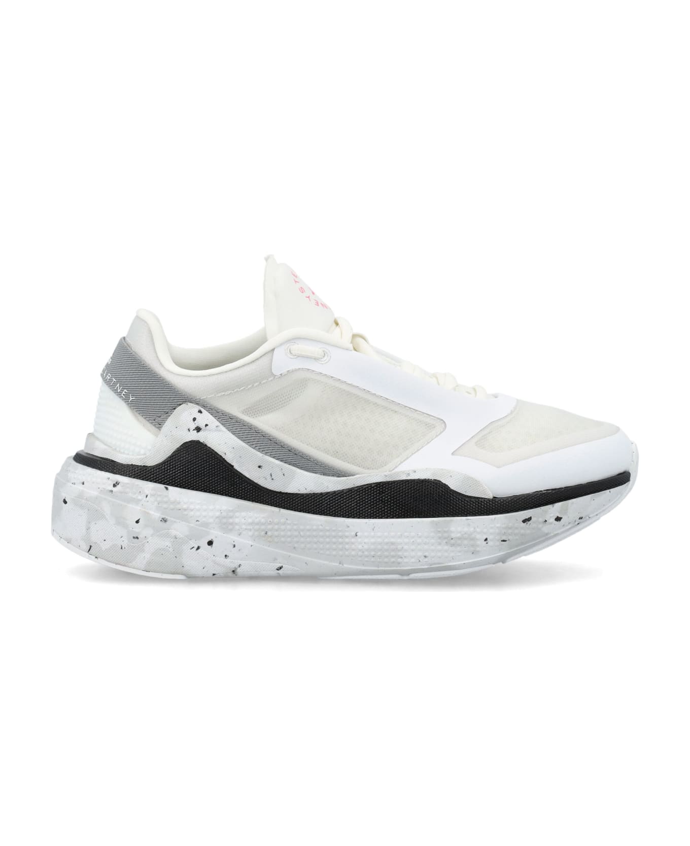 Adidas by Stella McCartney Eartlight Mesh Running Shoes - WHITE/GREY/BLACK
