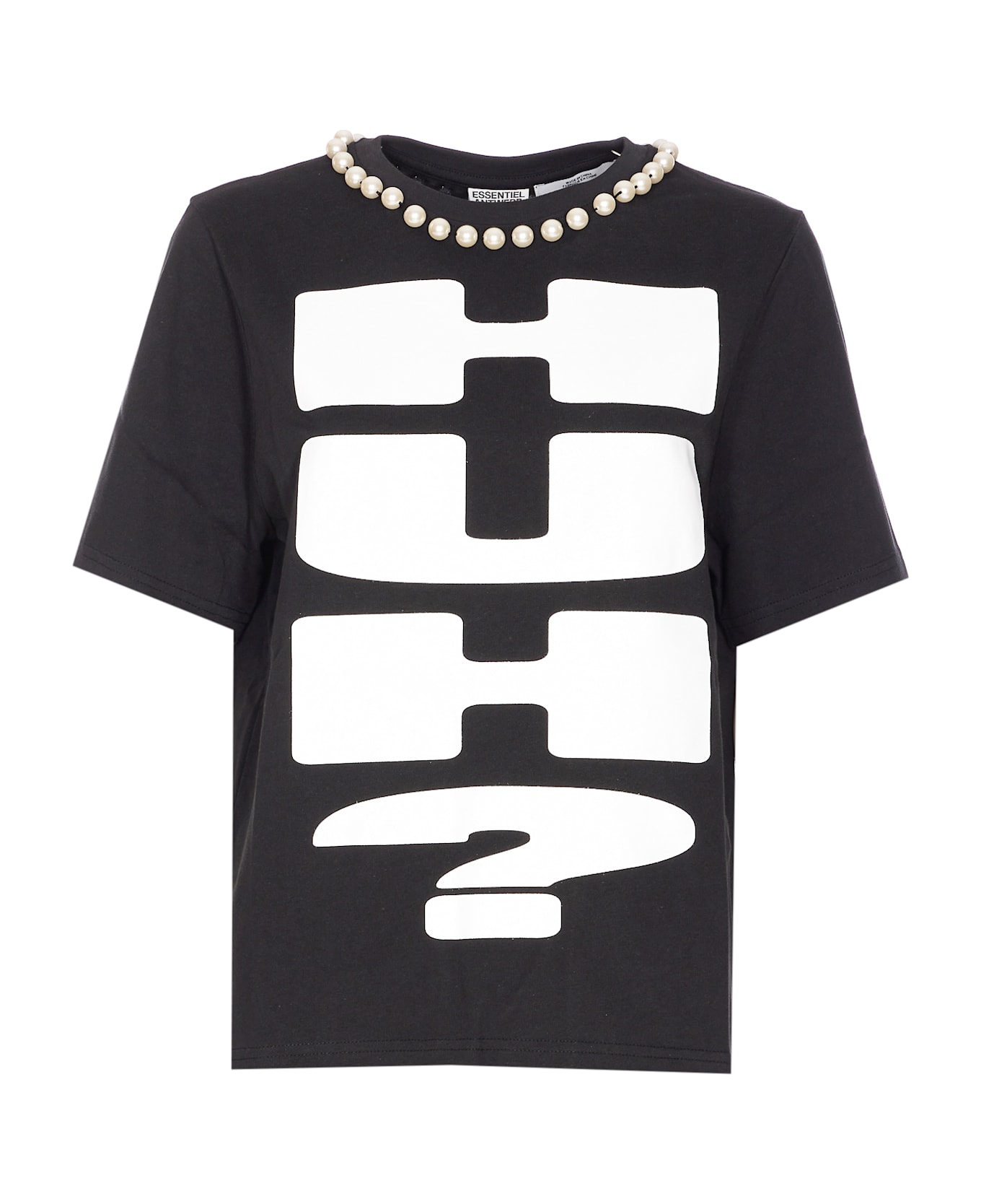 Essentiel Antwerp Isos T-shirt - Black