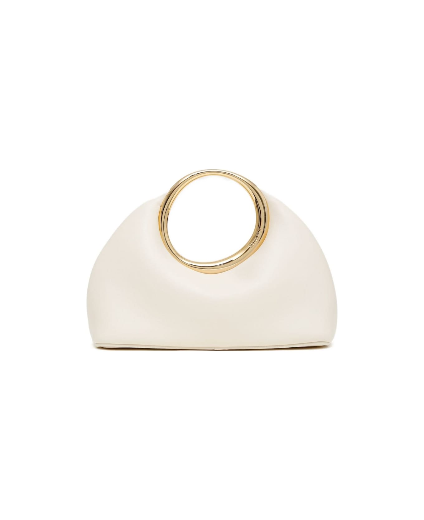 Jacquemus Le Petit Calino Leather Clutch - Ivory