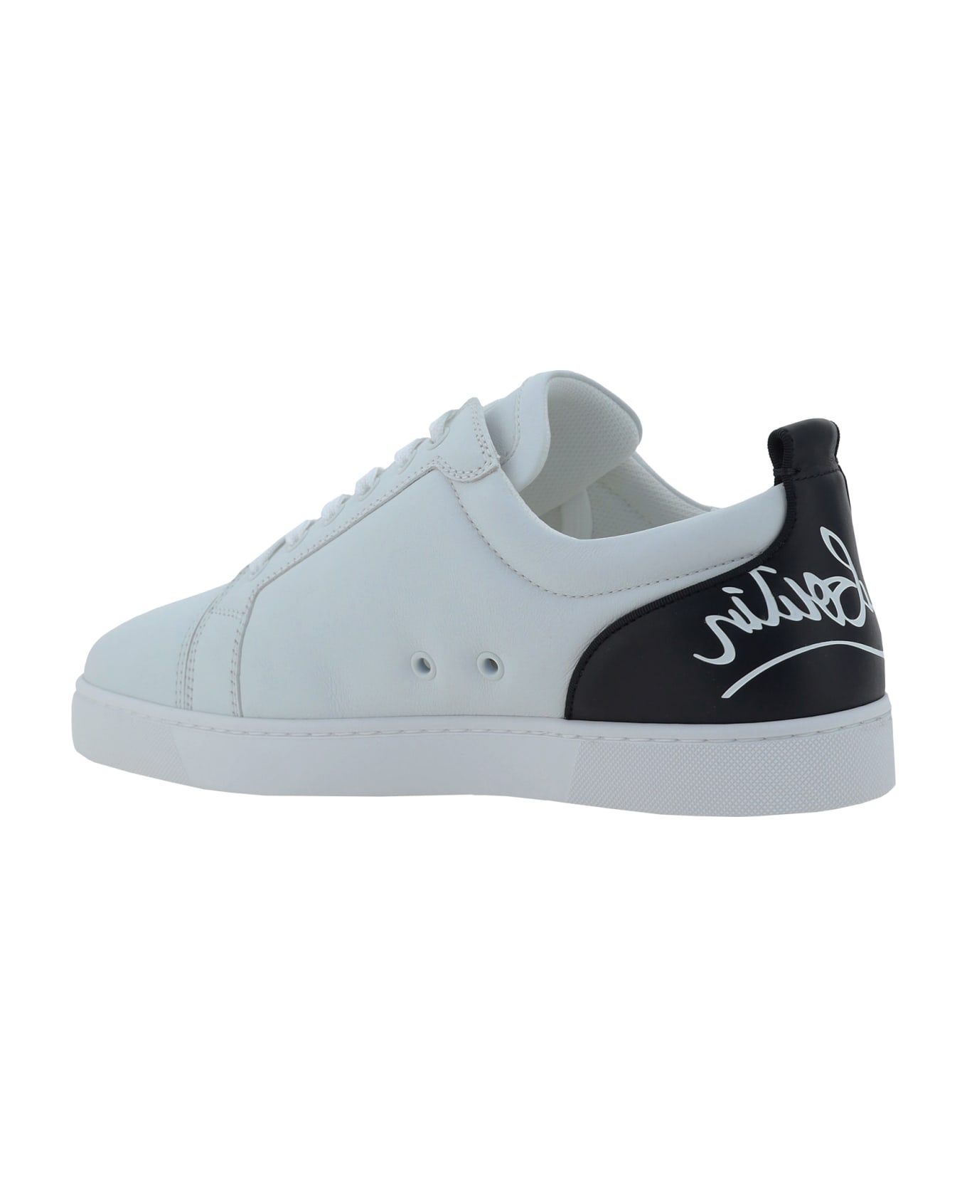 Christian Louboutin Fun Louis Junior Sneakers - White/black