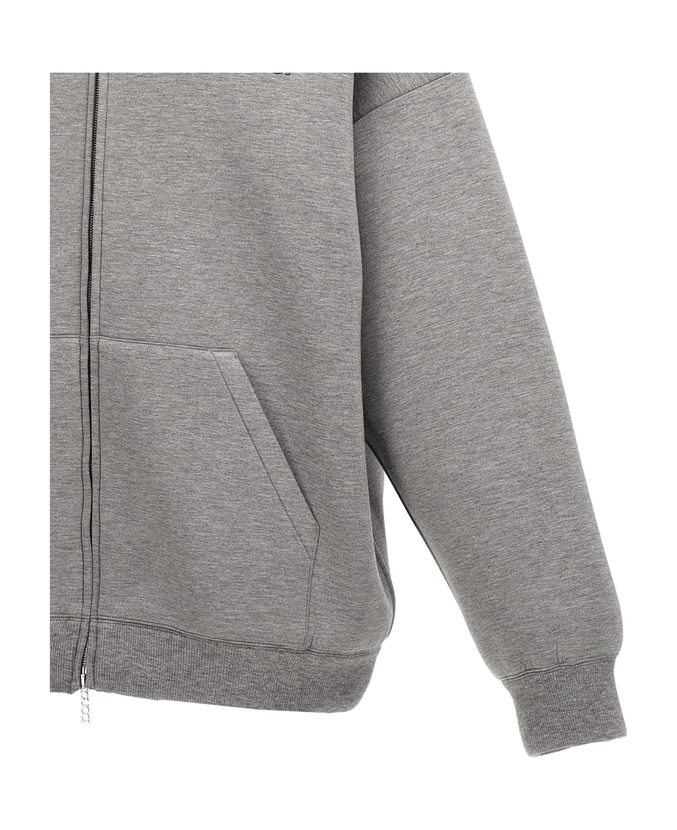 Gucci Zipped Hoodie - Gray