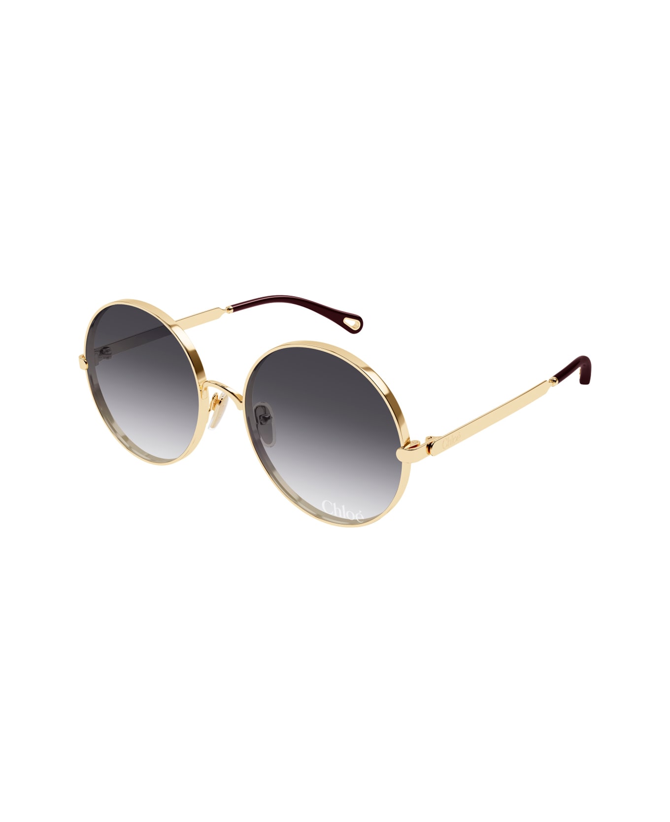 Chloé Ch0321s Aly Linea Chloé 005 Gold Grey Sunglasses - Oro