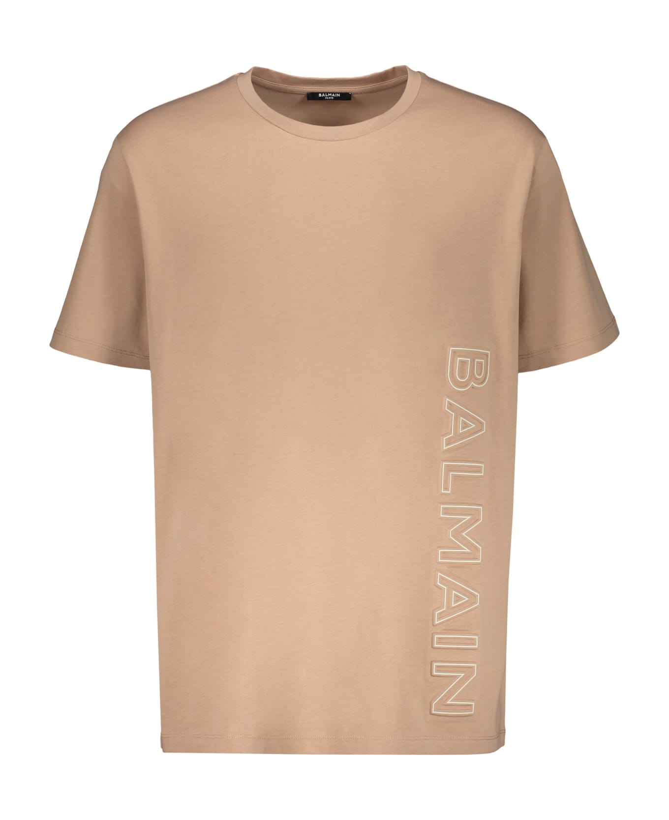Balmain Embossed Reflect T-shirt - Bulky Fit - Beige シャツ