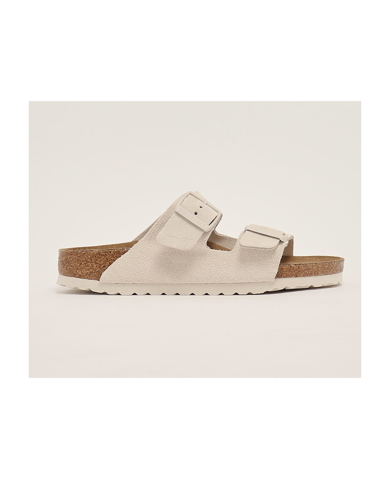 Birkenstock Arizona Sfb Sandal - BIANCO ANTICO
