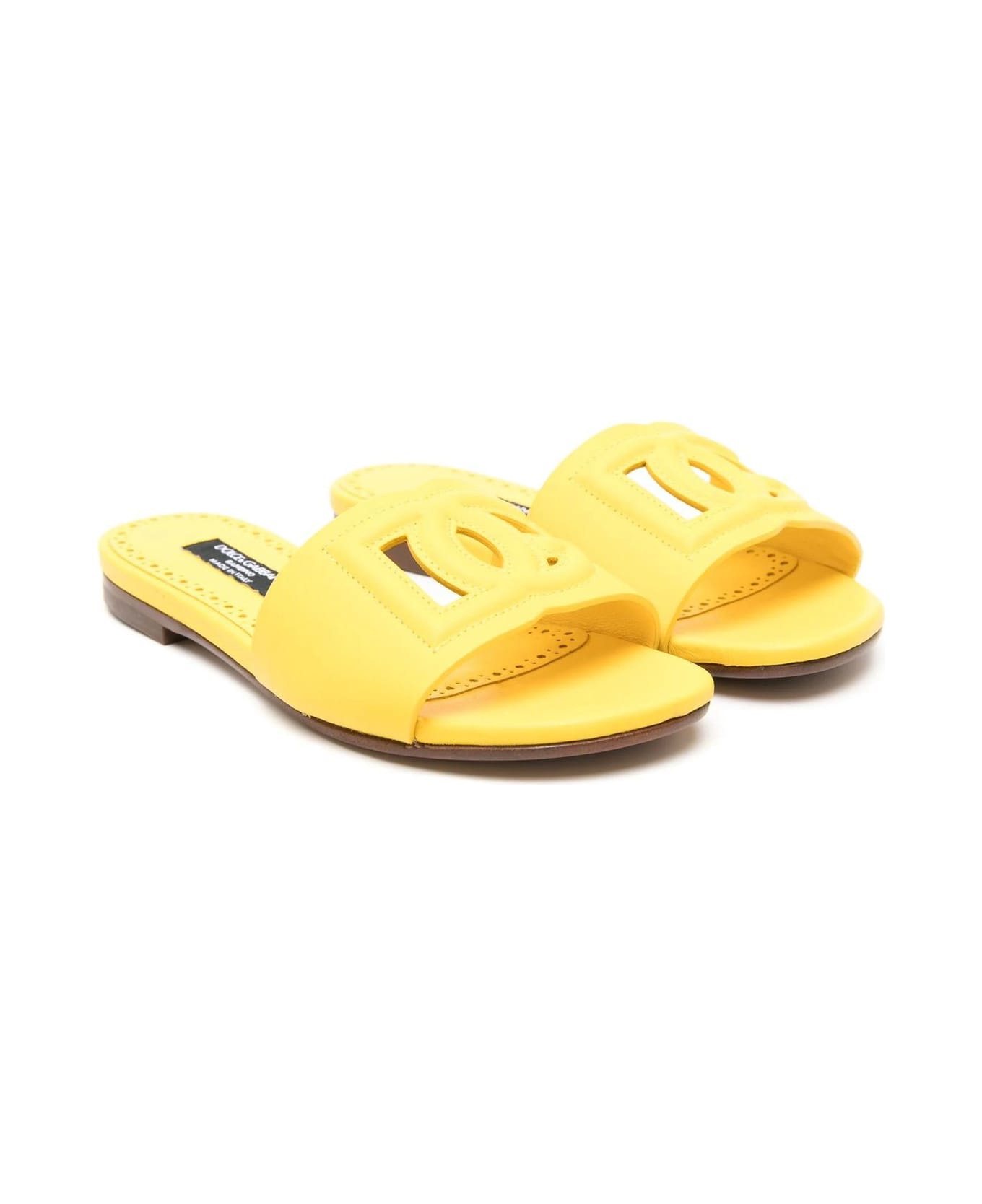 Dolce & Gabbana Sandals Yellow - Yellow シューズ