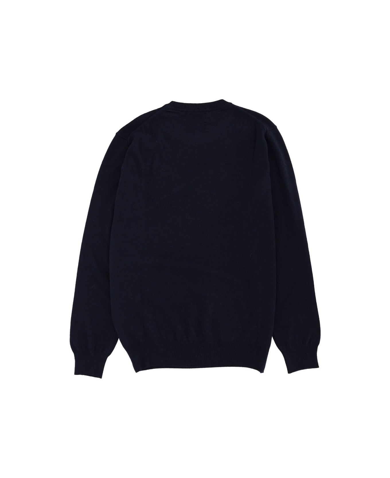 MC2 Saint Barth Sweater With Embroidery - BLUE