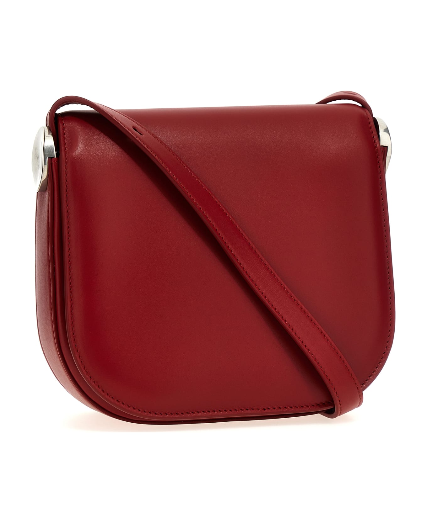 Jil Sander 
coin
 Medium Shoulder Bag - Red