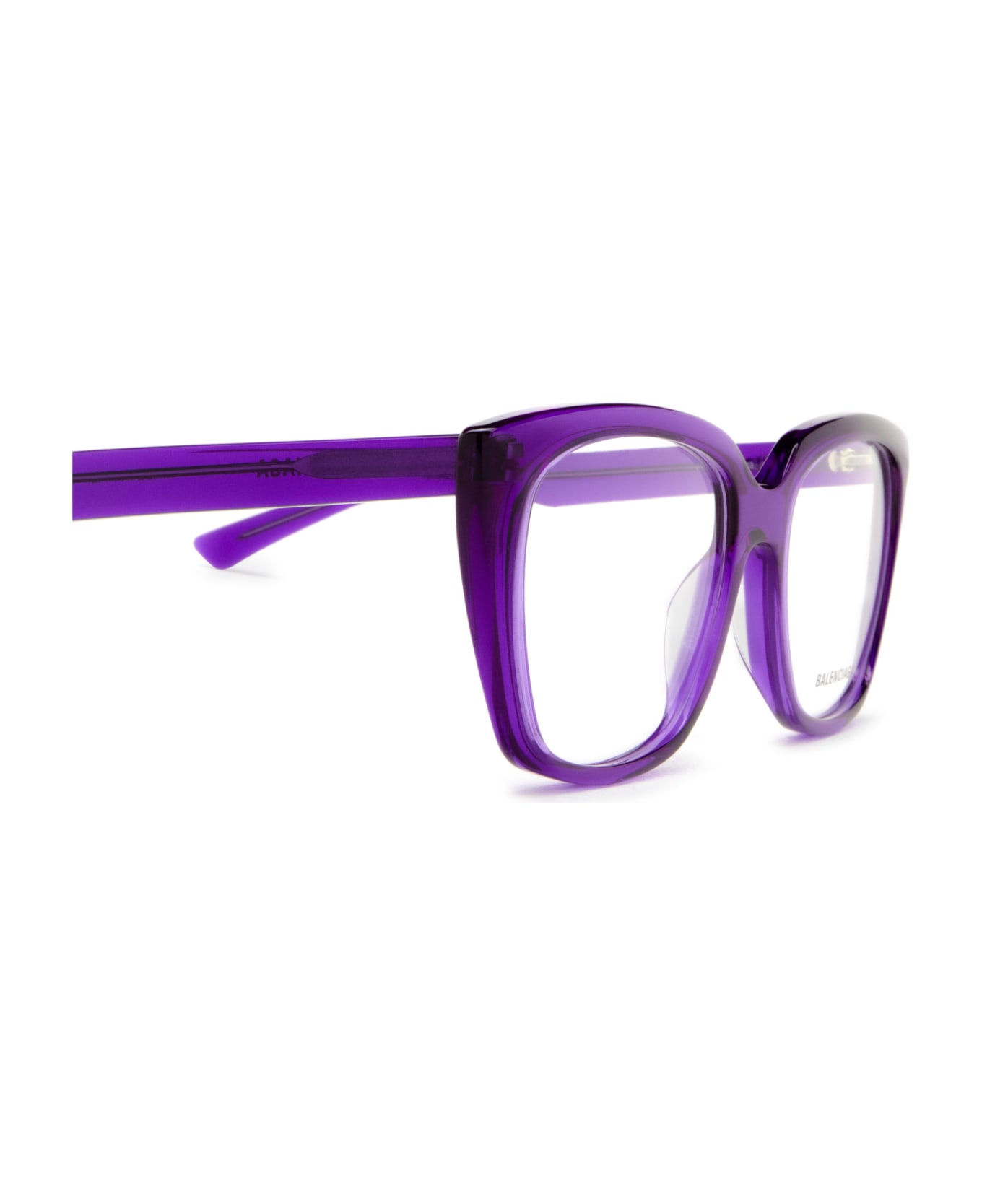 Balenciaga Eyewear Bb0062o Violet Glasses - Violet アイウェア