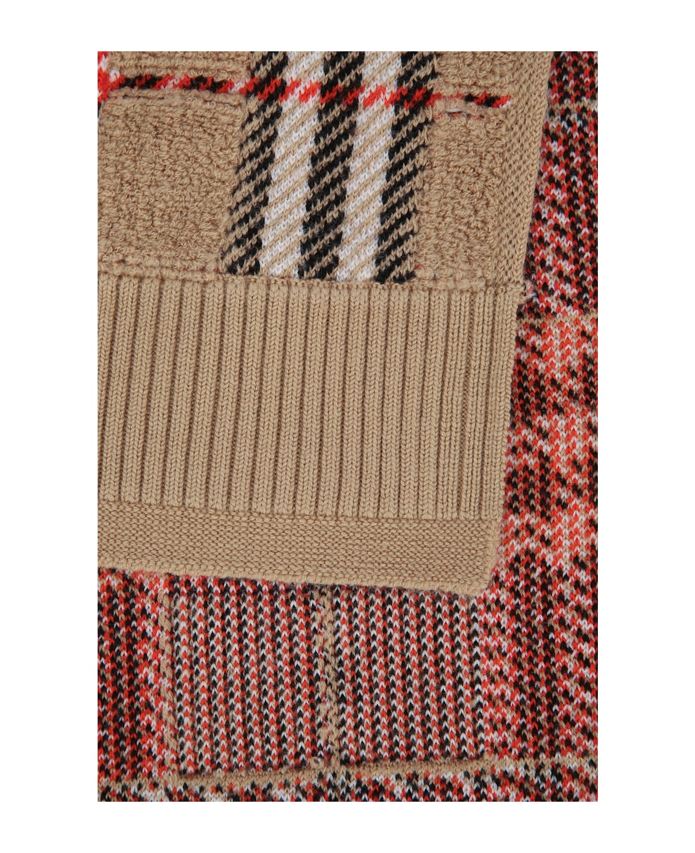 Burberry Towelling Chk Scarf - SANDIPCHECK