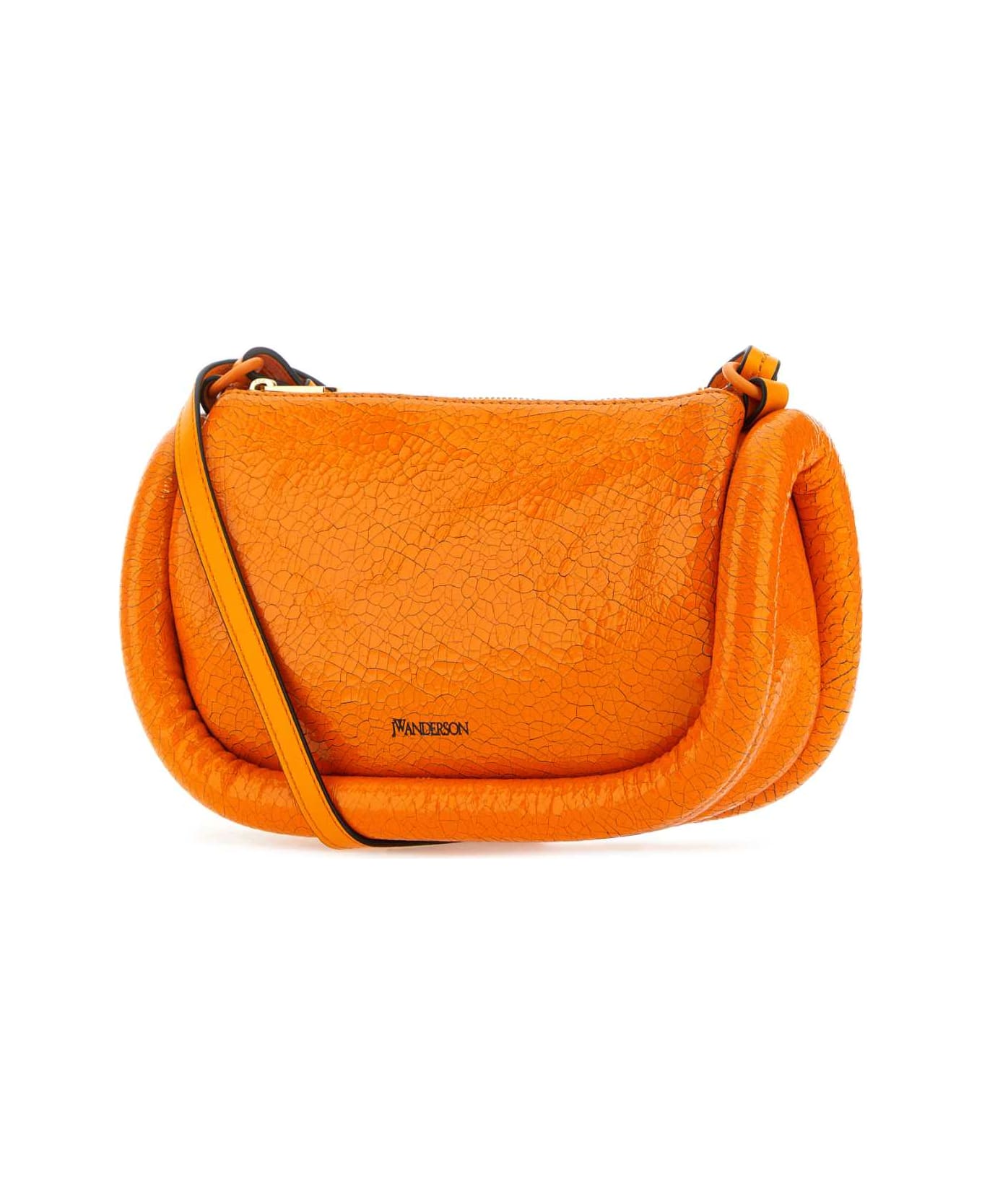 J.W. Anderson Fluo Orange Leather Shoulder Bag - NEONORANGE