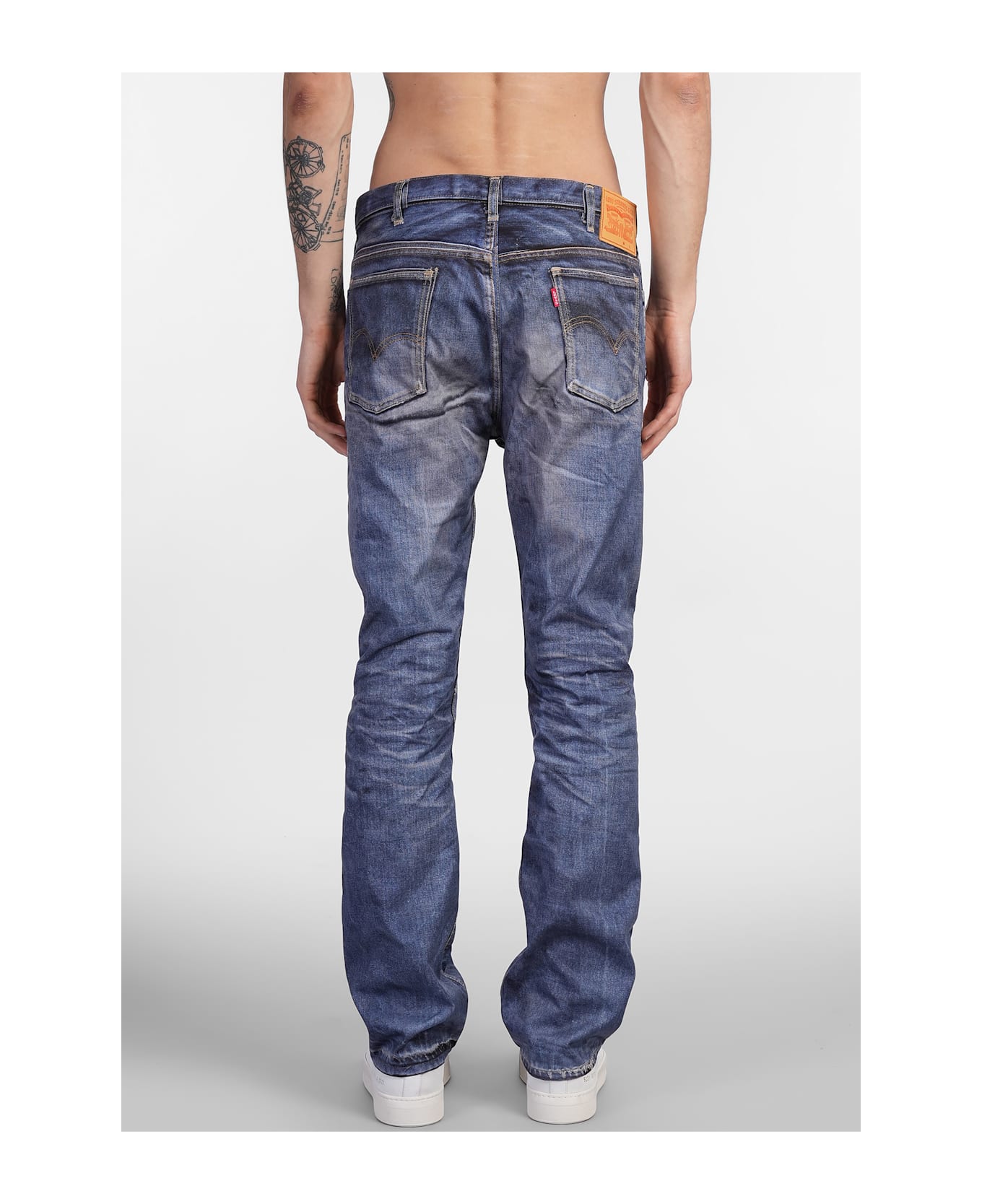 Junya Watanabe Jeans In Blue Nylon - blue