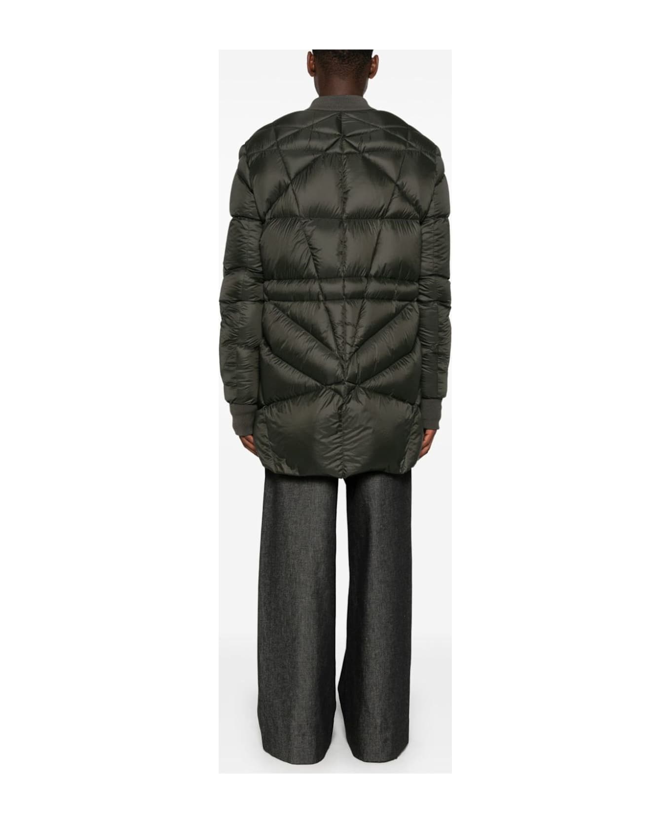 Rick Owens Coats Green - Green