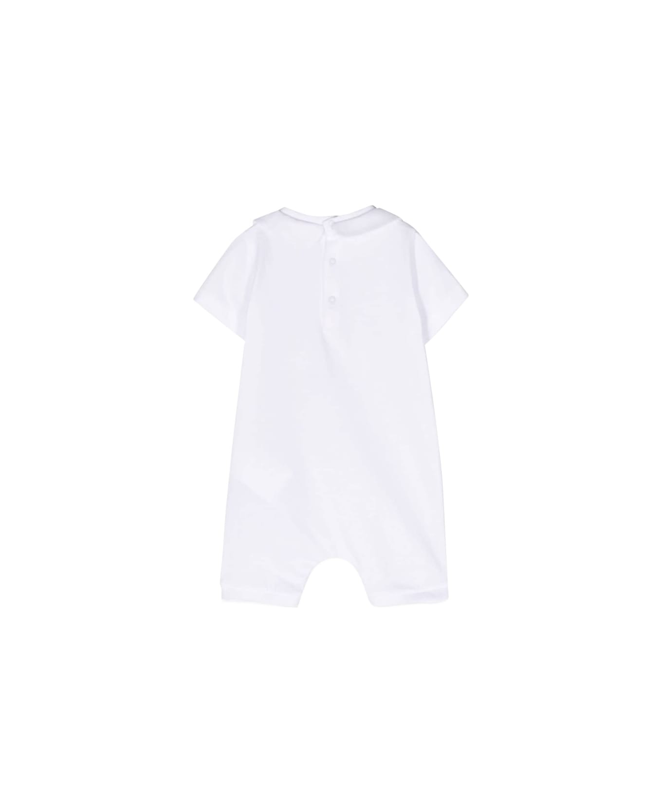 Moschino Romper With Giftbox Addition - WHITE ボディスーツ＆セットアップ