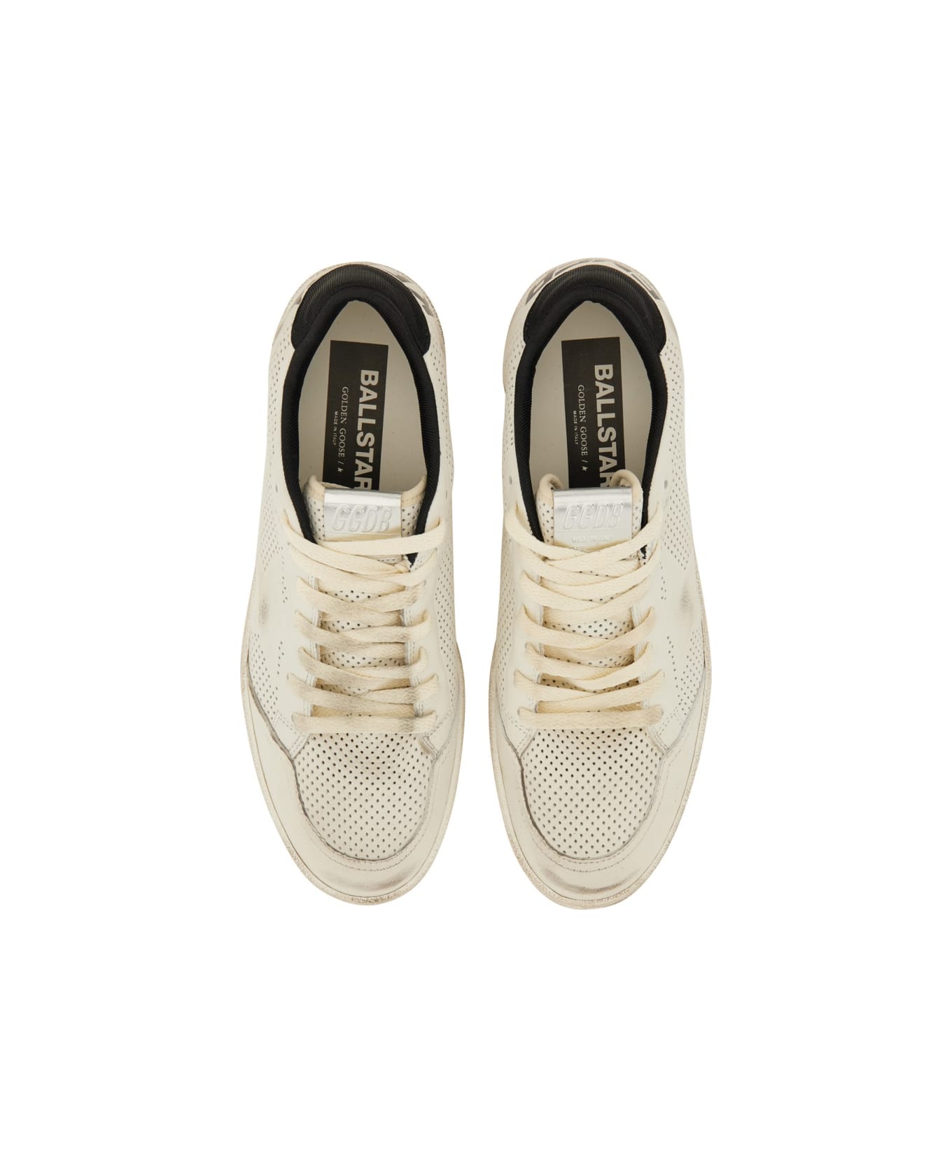 Golden Goose Ball Star Sneaker - WHITE