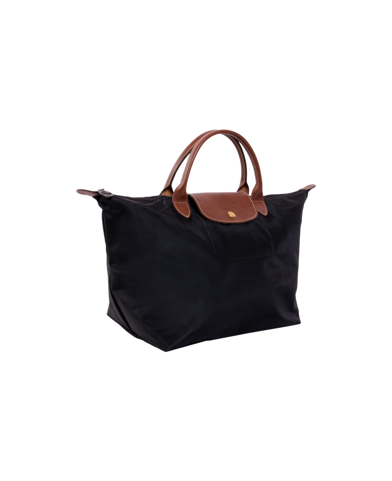 Longchamp Le Pliage Medium Bag - BLACK