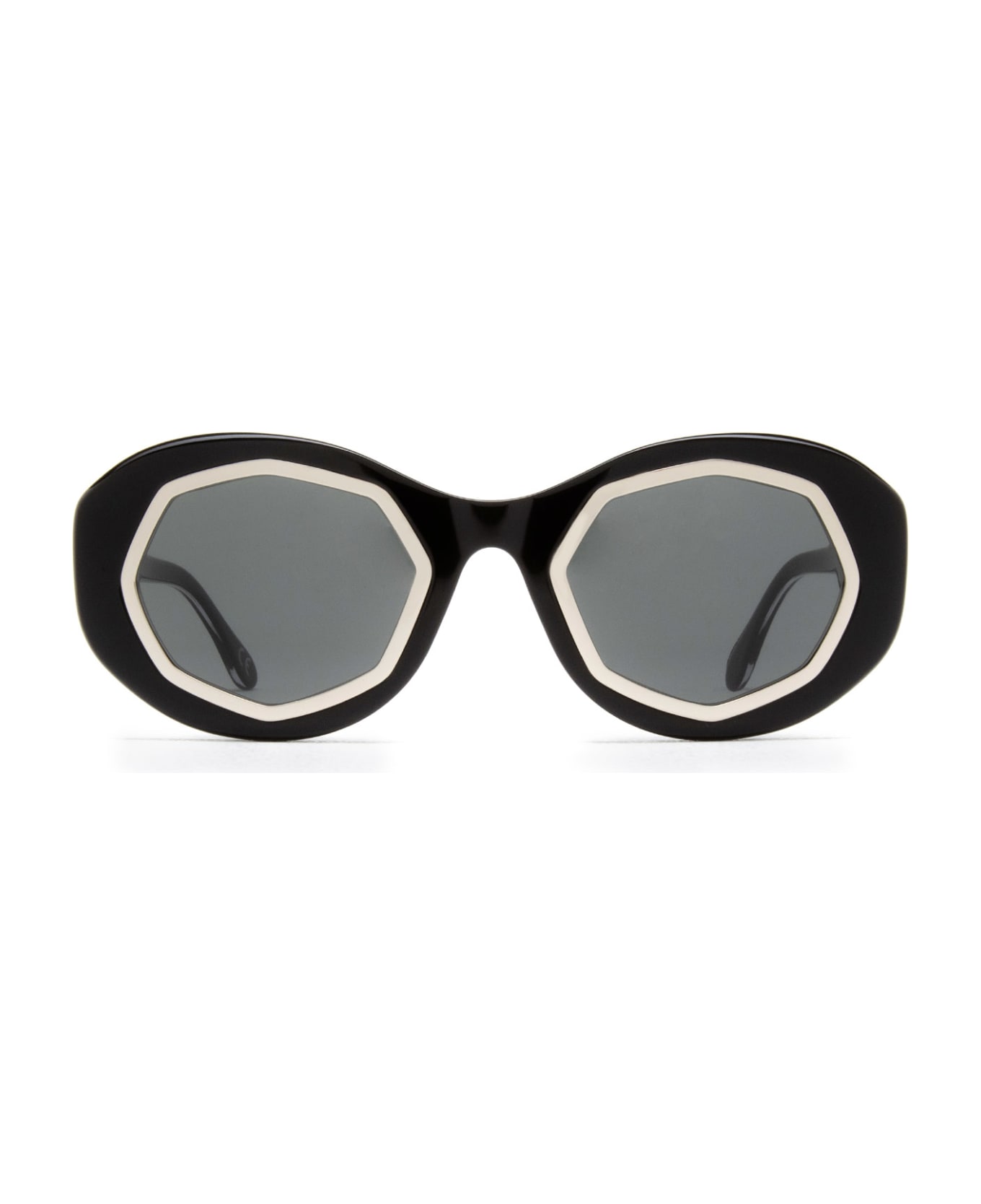 Marni Eyewear Mount Bromo Black Sunglasses - Black
