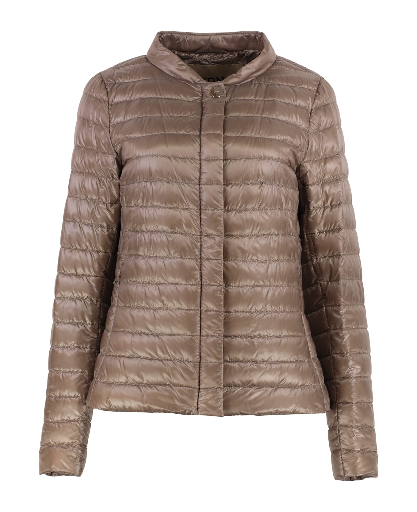 Herno Elena Short Down Jacket - Beige