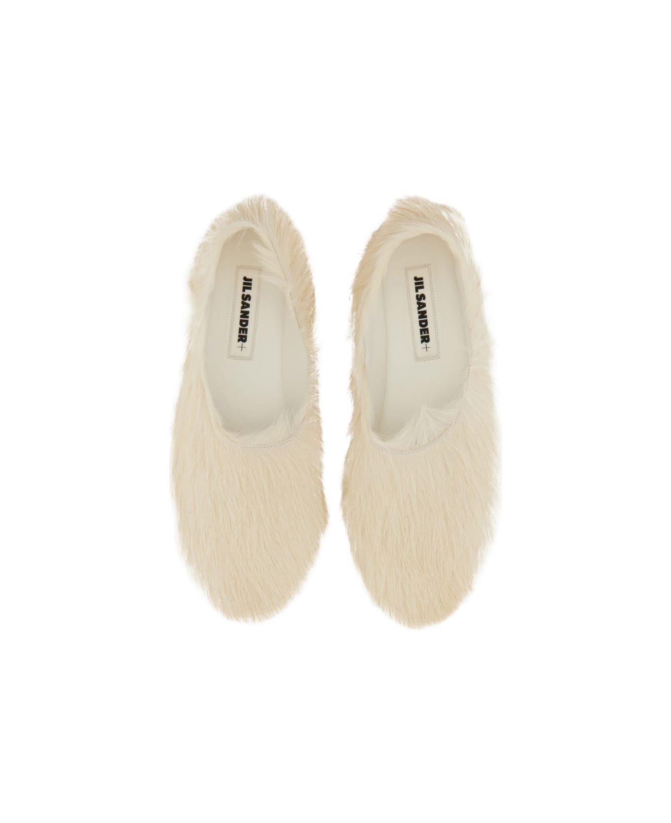 Jil Sander Low Leather Slipper - IVORY