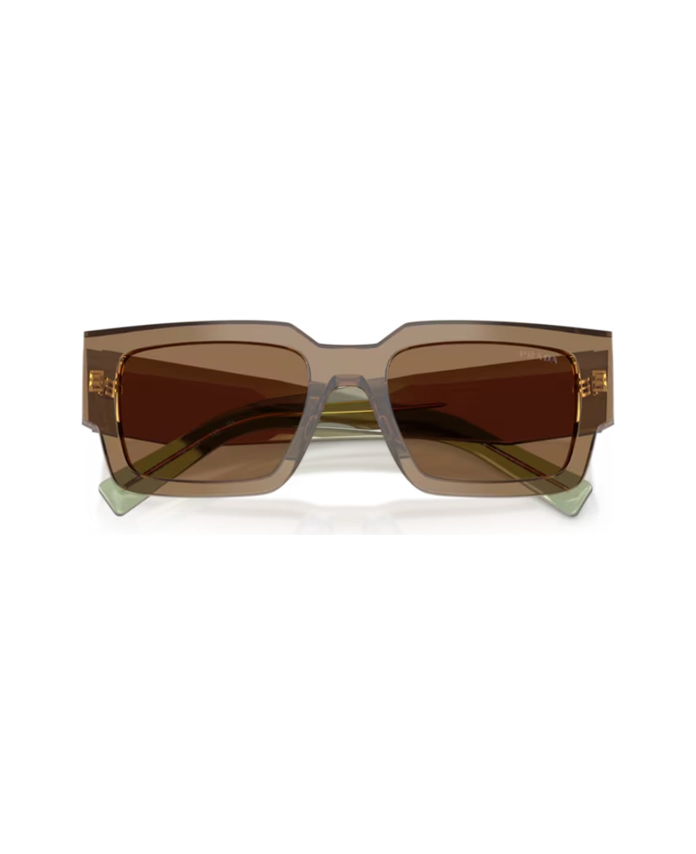 Prada Eyewear Prada Pr B17s Prada Symbole 29e90f Terra Sunglasses - Marrone サングラス