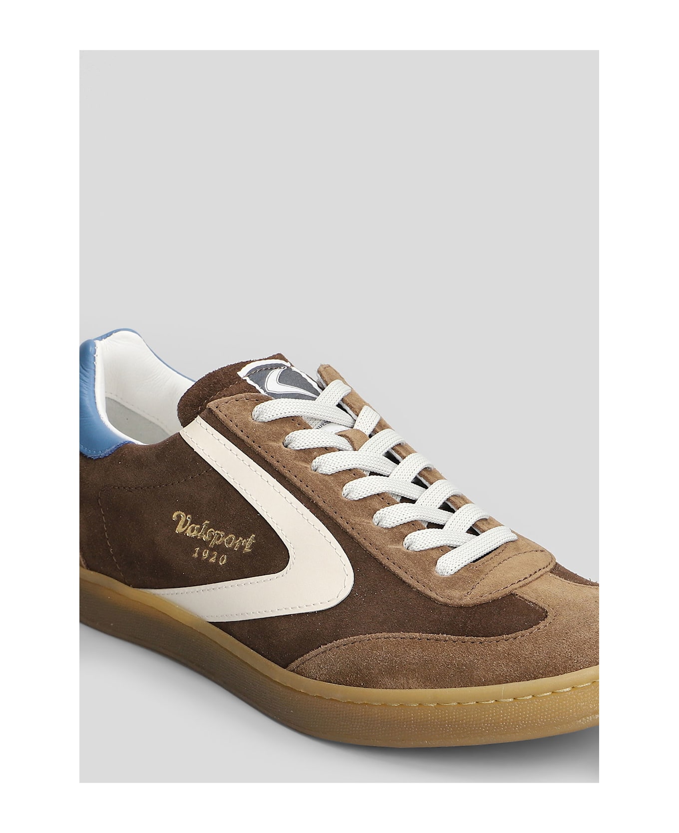 Valsport Olimpia Sneakers In Brown Suede - brown