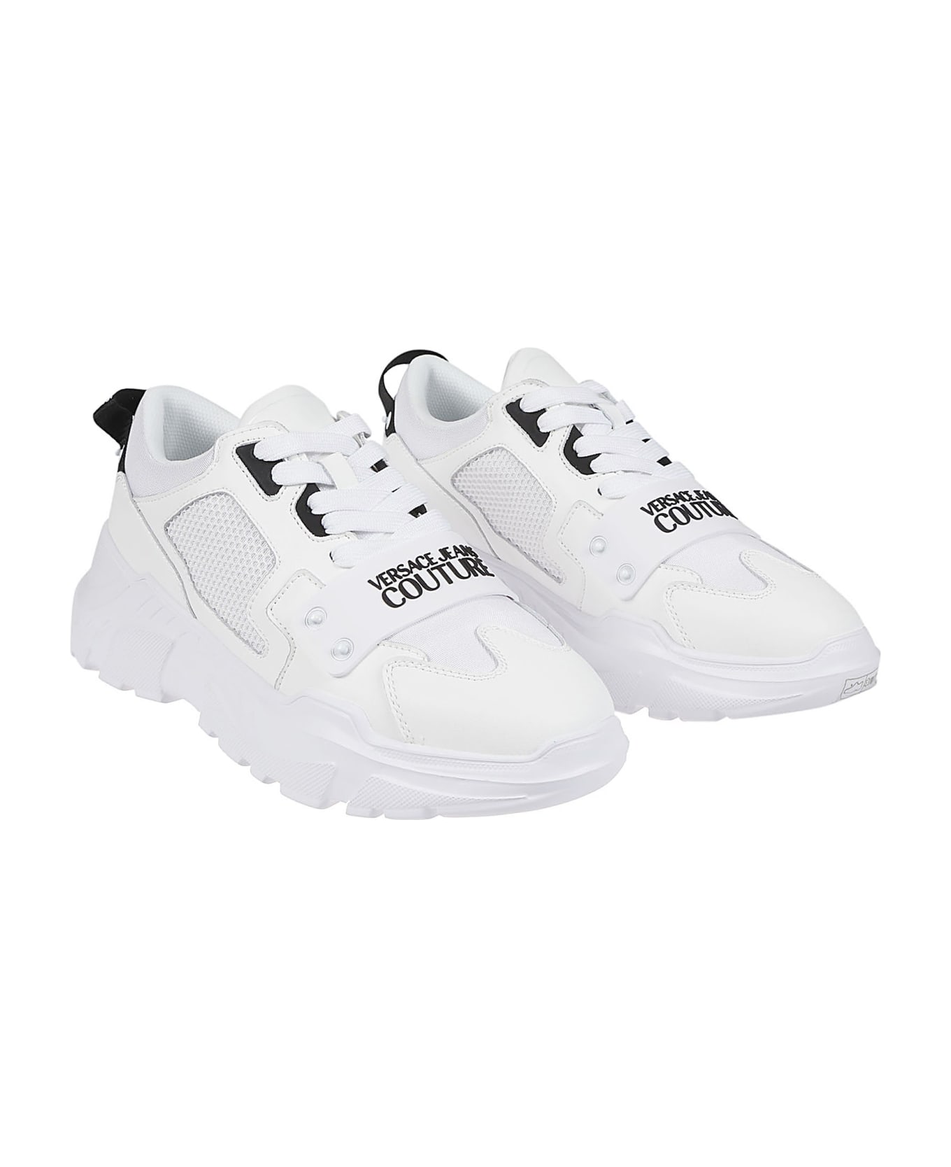Versace Jeans Couture Speedtrack Sc4 Sneakers - White