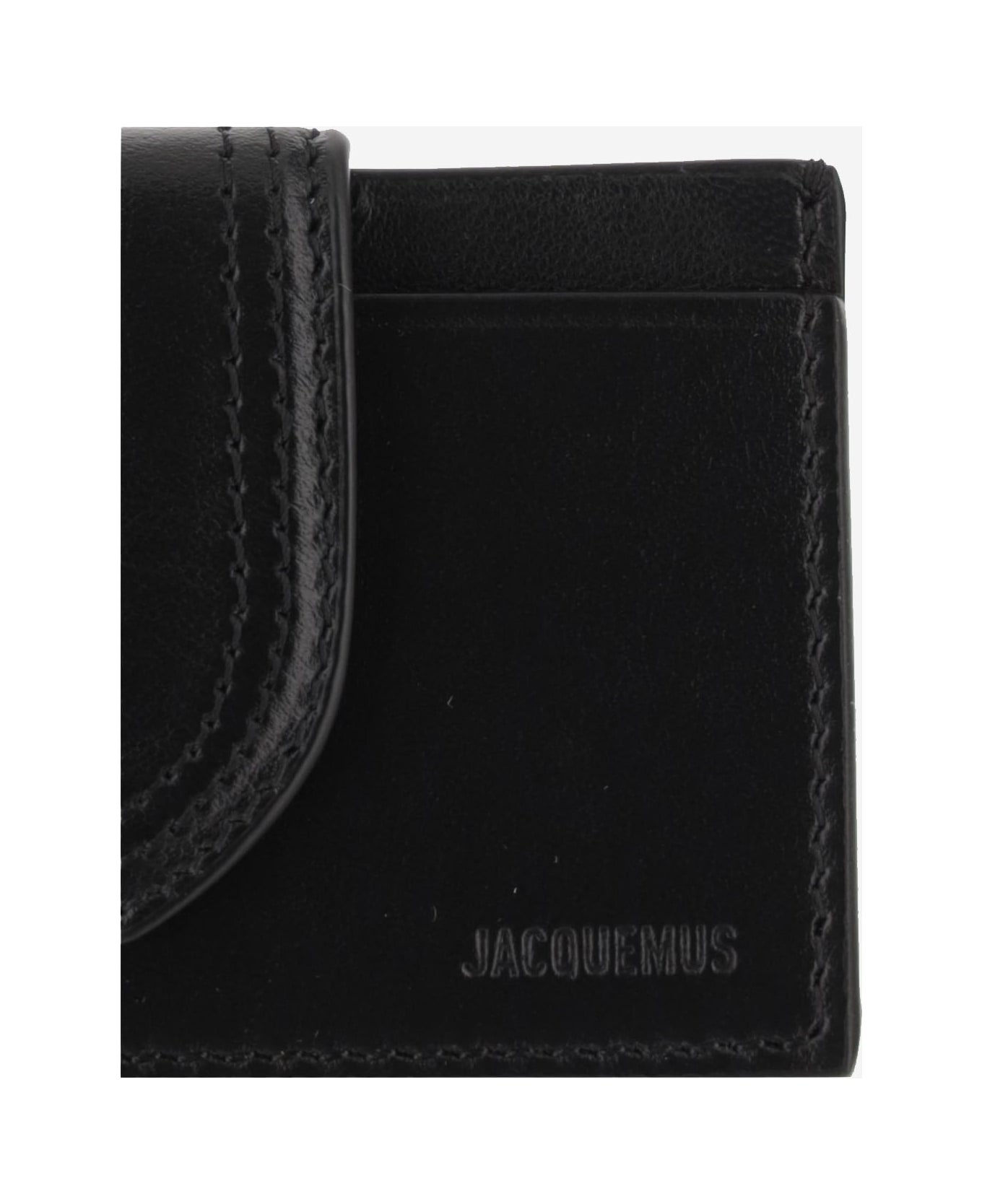 Jacquemus Le Porte Carte Bambino Card Holder - Black