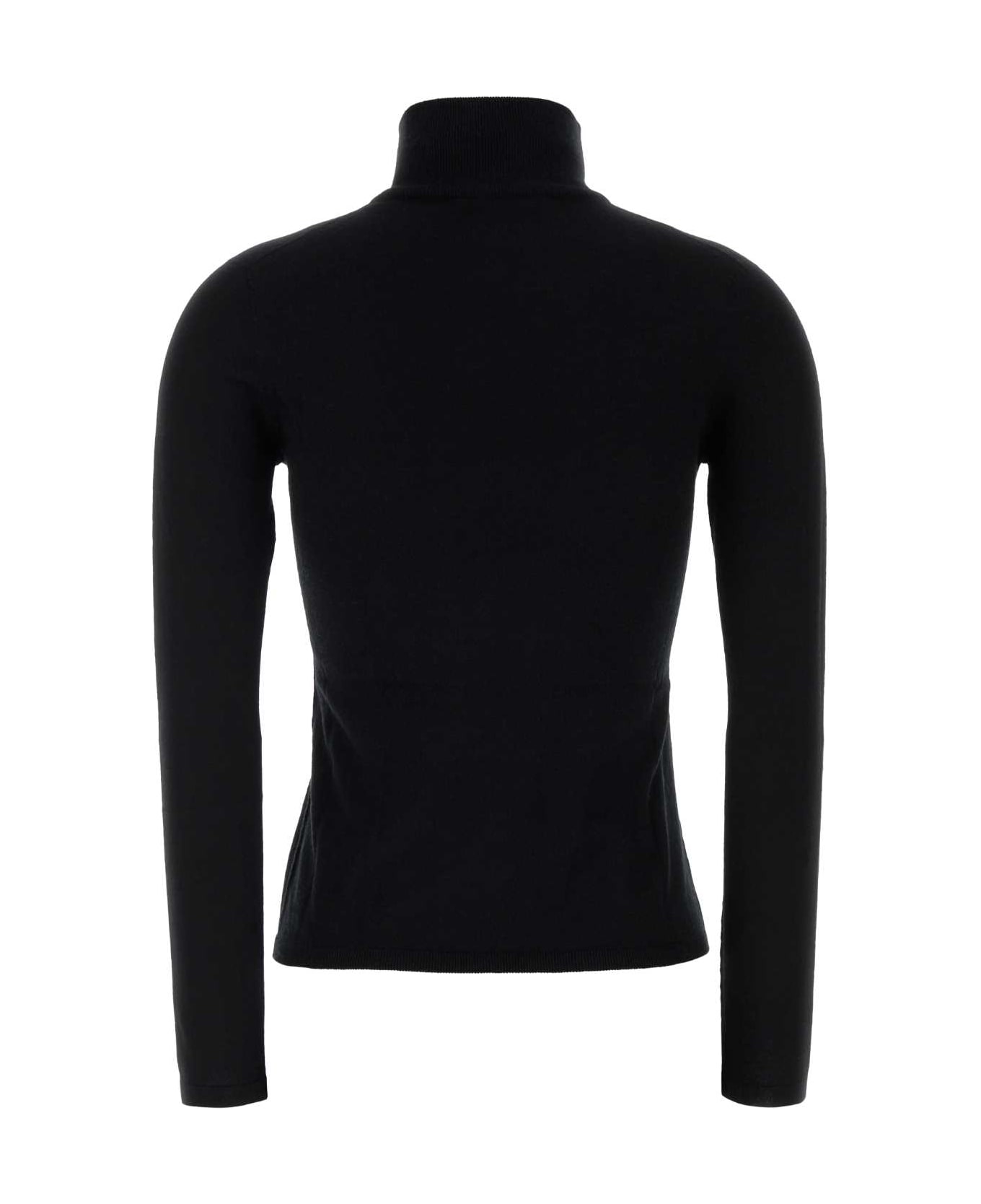 Max Mara Black Cashmere Means Sweater - NERO