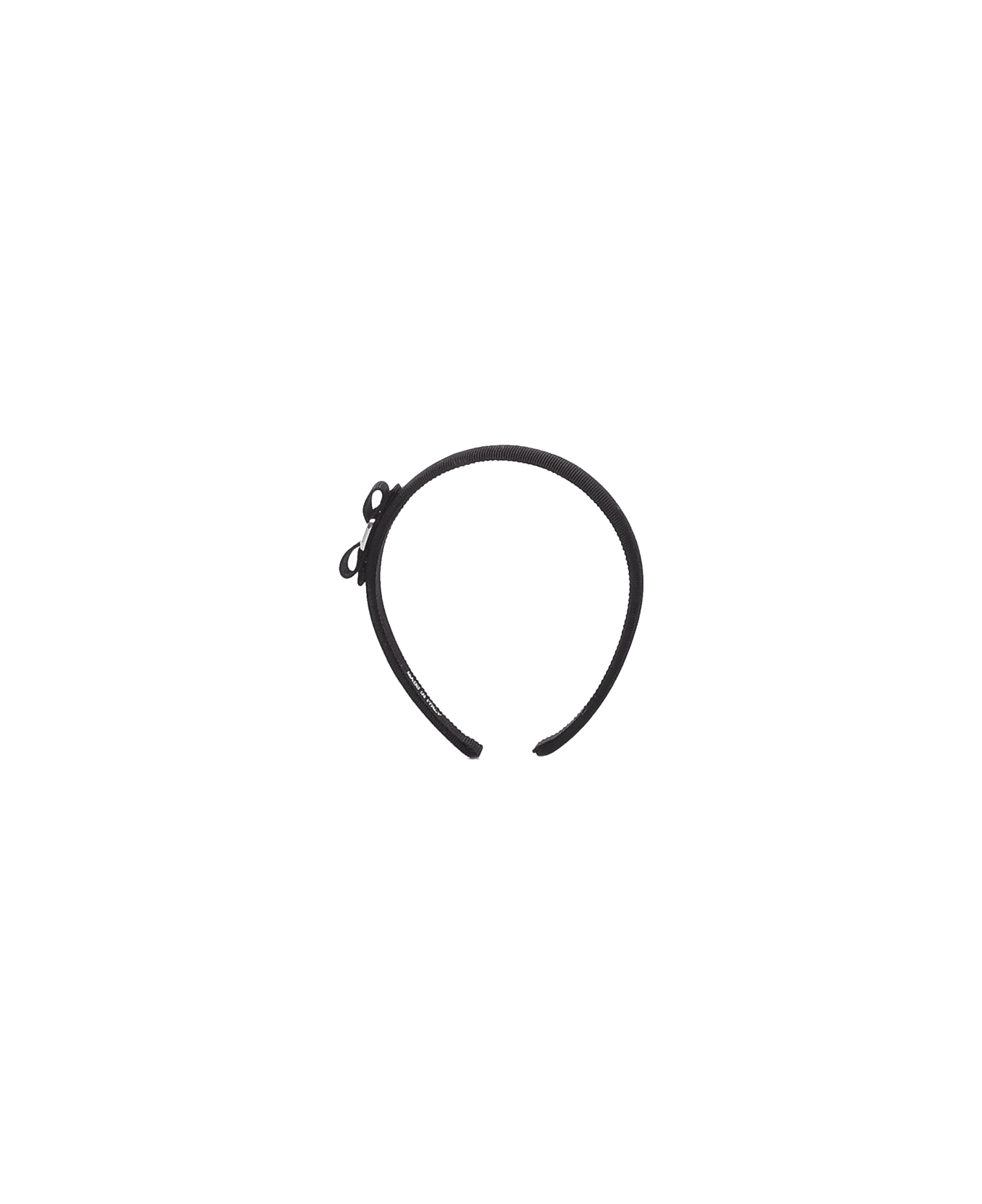 Ferragamo Headband With Bow - Black アクセサリー