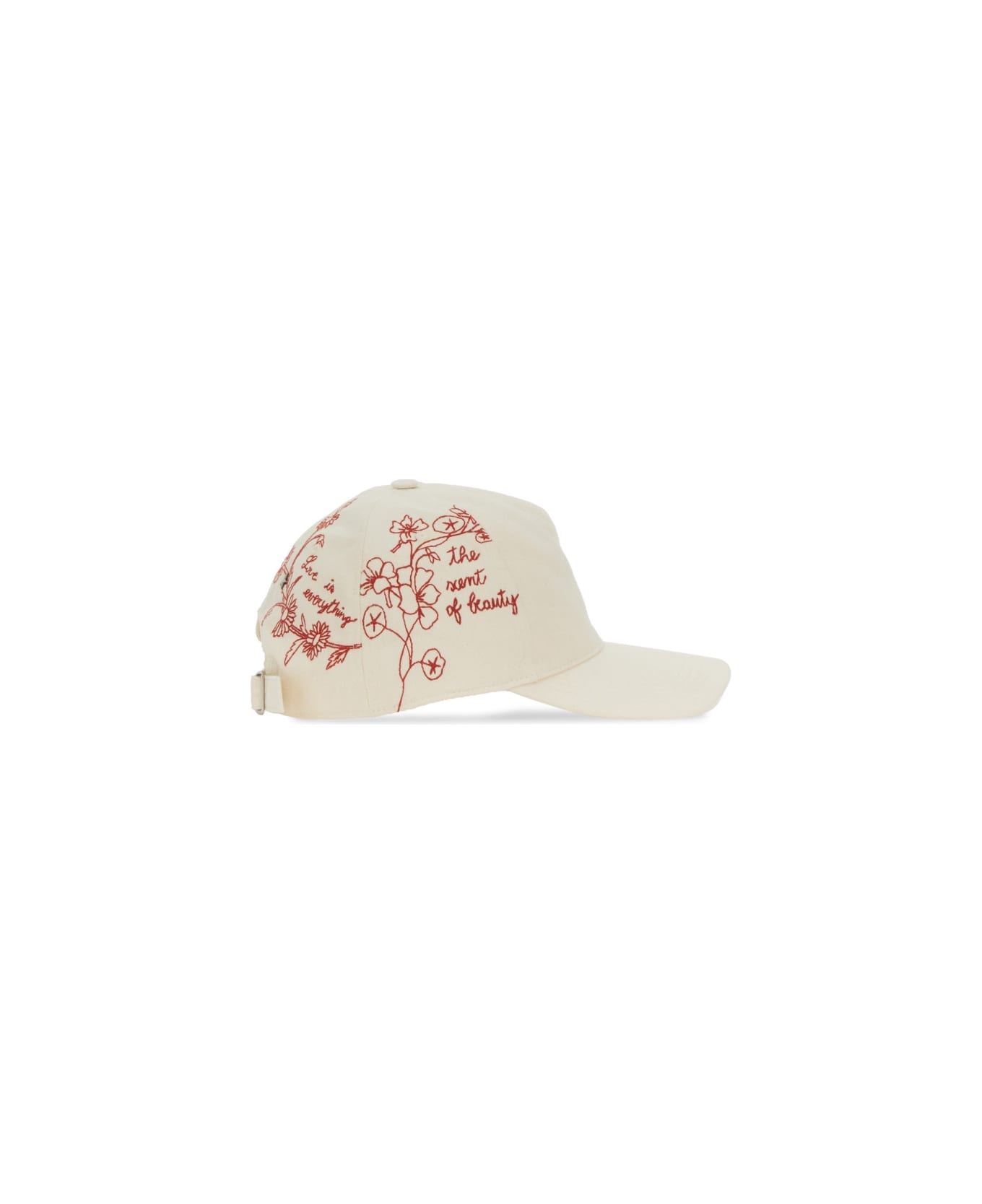 Golden Goose Baseball Cap - IVORY