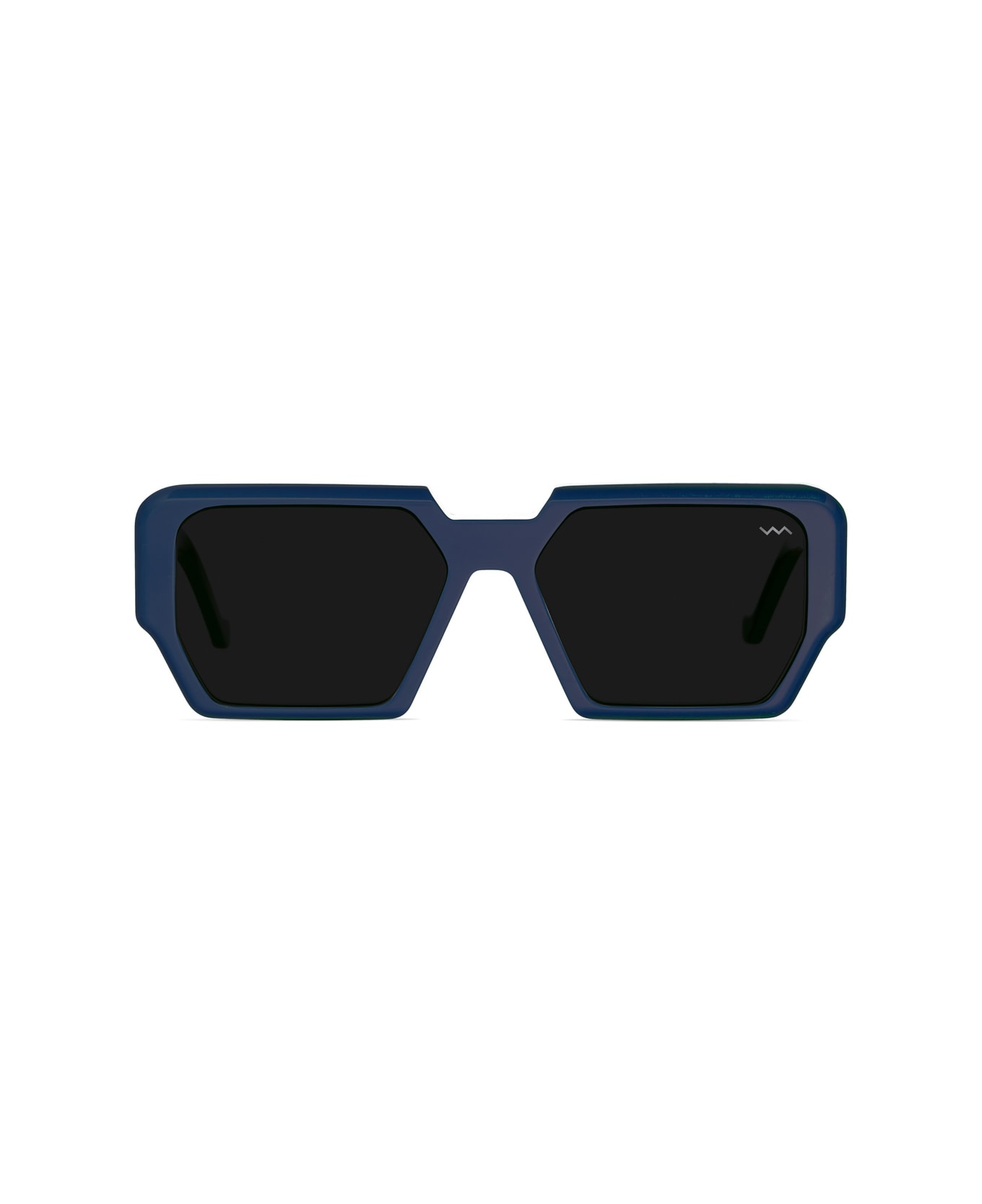 VAVA Wl0065 White Label Blue Navy Sunglasses - Blu