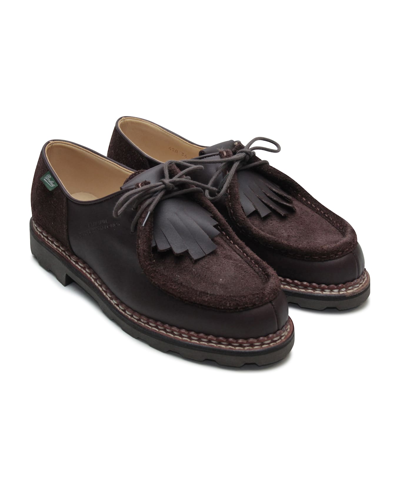 Paraboot Uw Michael - Vel Cafe レースアップシューズ