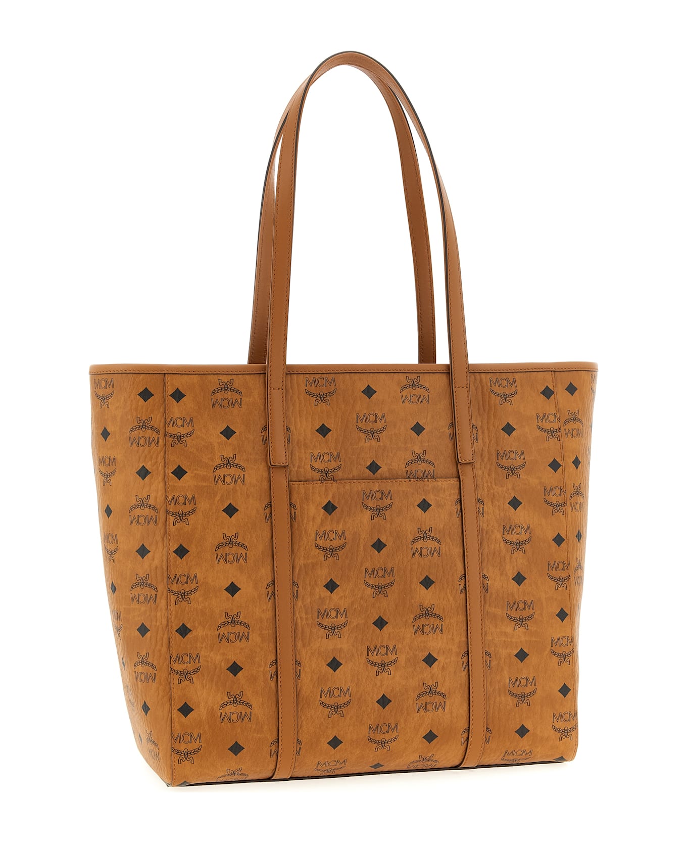 MCM 'toni' Large Shopping Bag - Brown