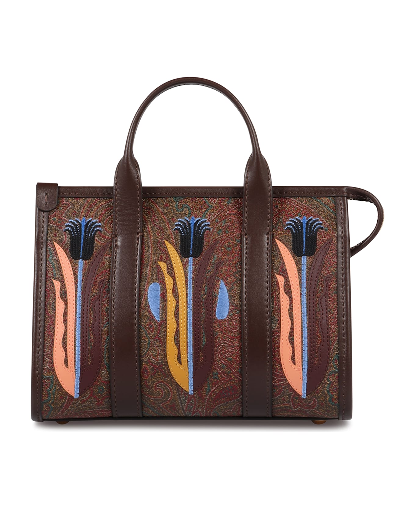 Etro X Agostino Iacurci - Mini Handbag - brown