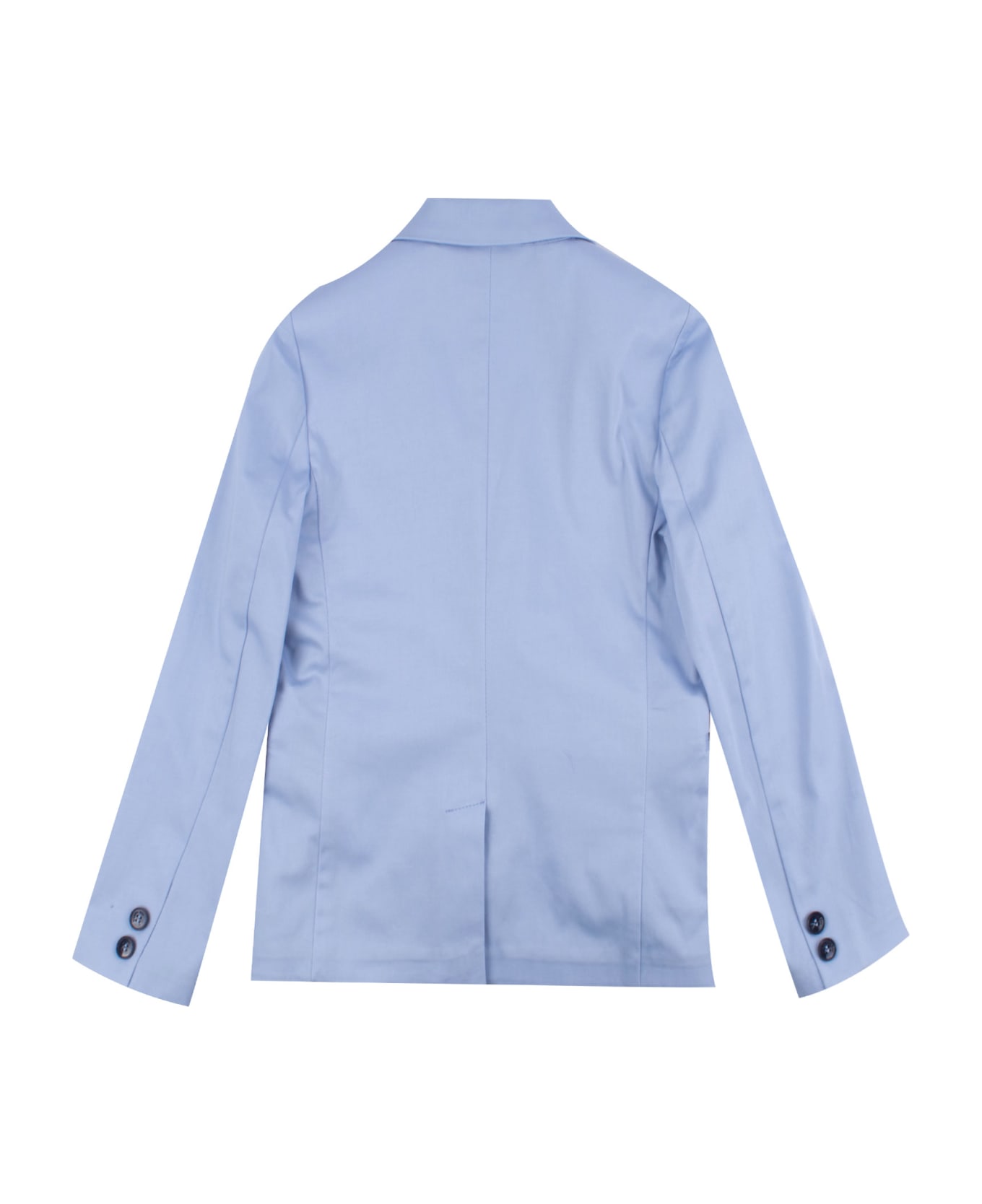 Manuel Ritz Cotton Jacket - Light blue コート＆ジャケット