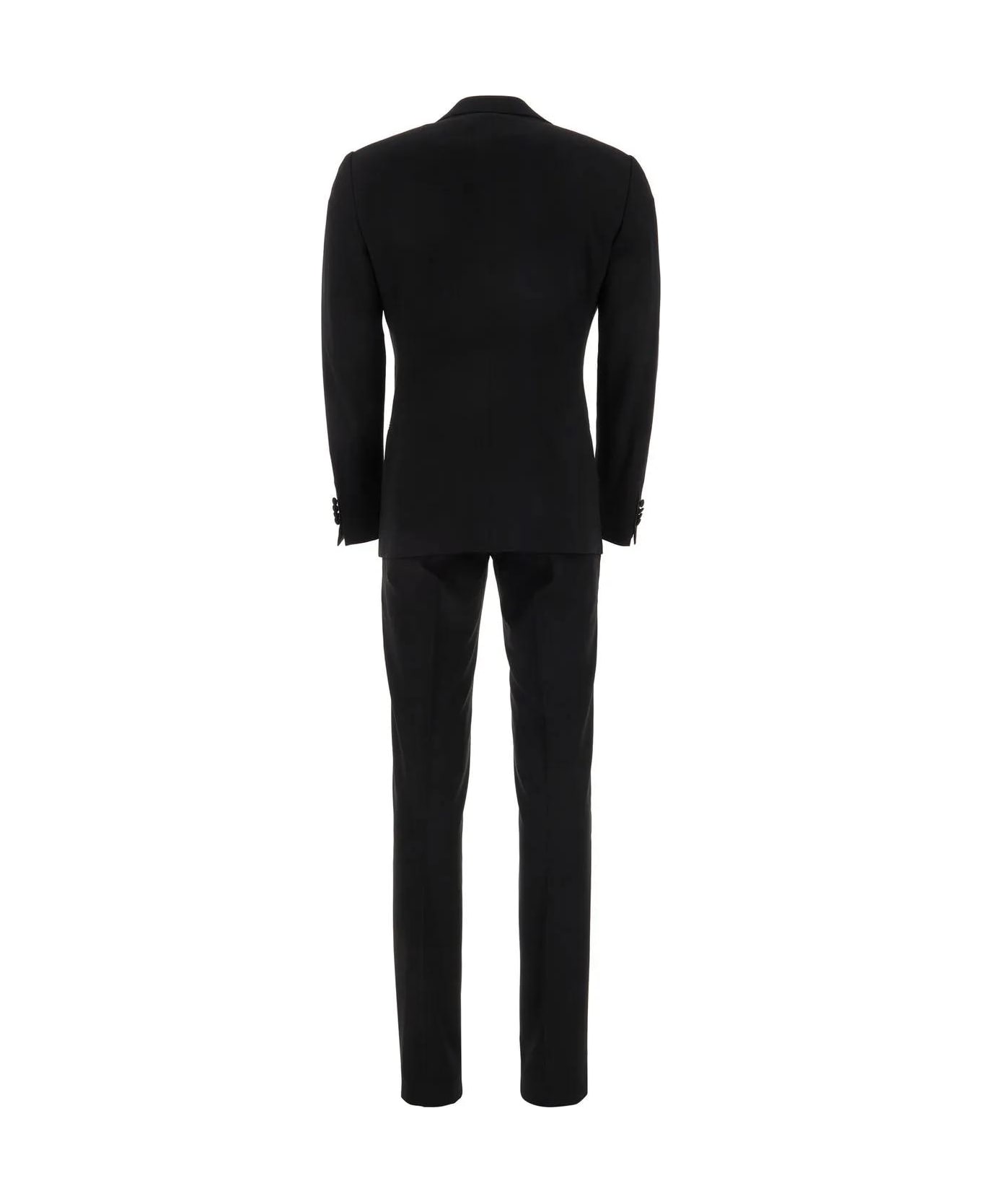 Giorgio Armani Black Fabric Suit - BLACK スーツ