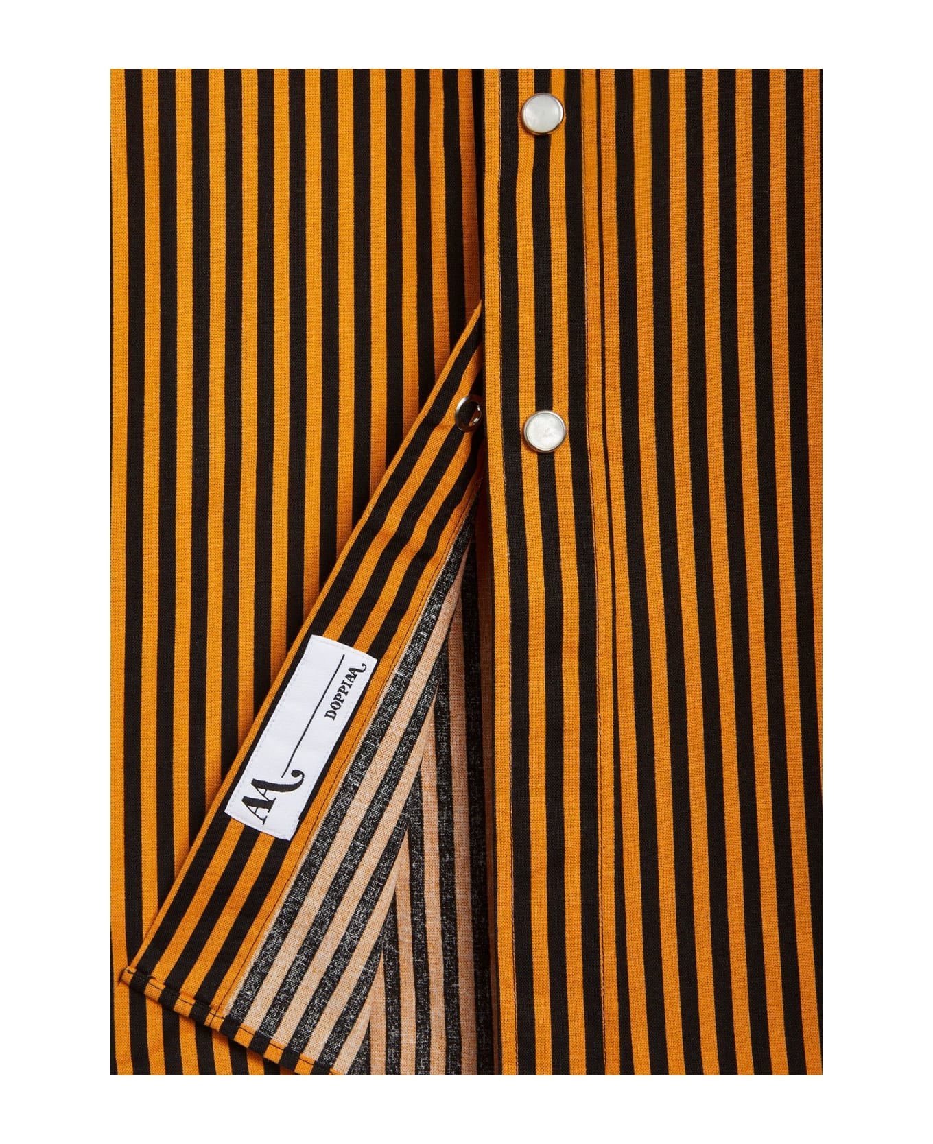 doppiaa Aariosto Vertical Striped Western Shirt