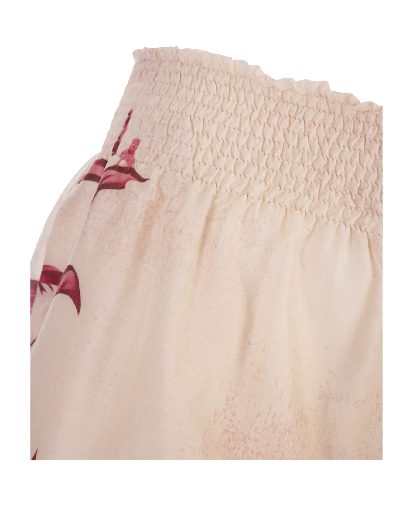 For Restless Sleepers Pink Palms Toante Shorts - Pink ショートパンツ