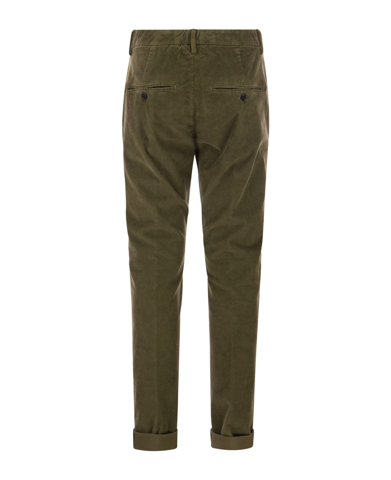 Dondup Gaubert - Slim Milleraies Trousers - Military Green
