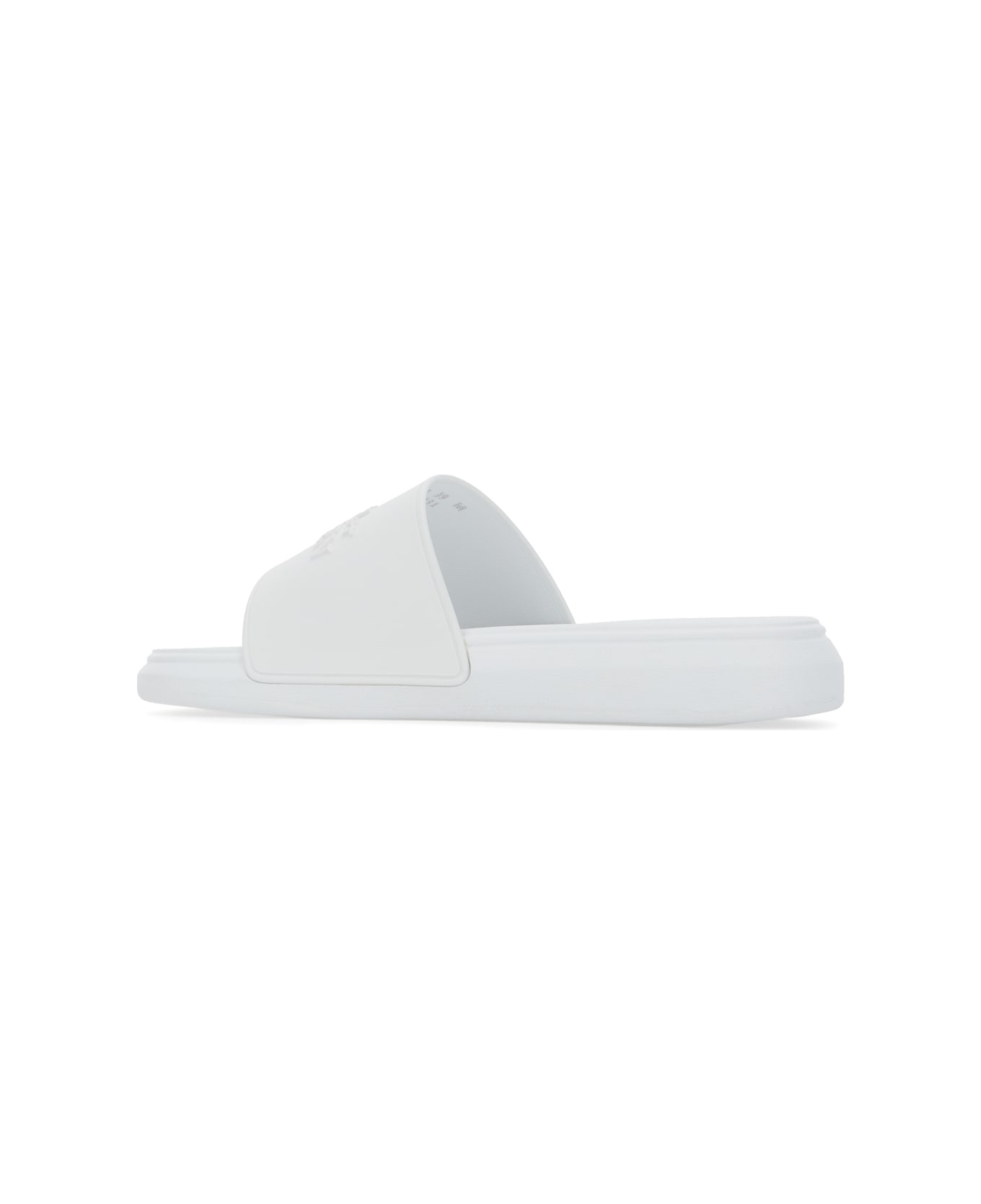 Alexander McQueen Sandal Pool Slide - White