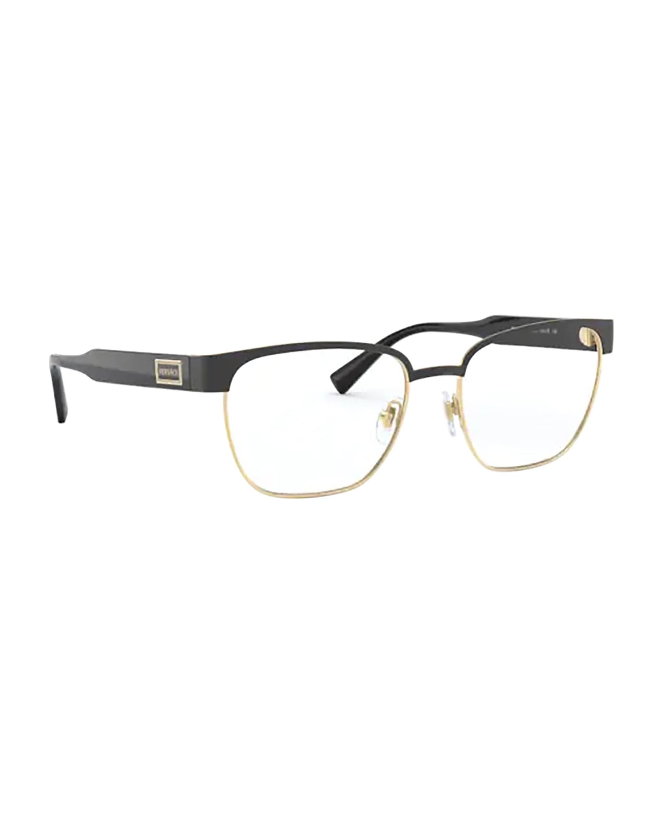 Versace Eyewear Ve1264 Matte Black / Gold Glasses - Matte Black / Gold アイウェア