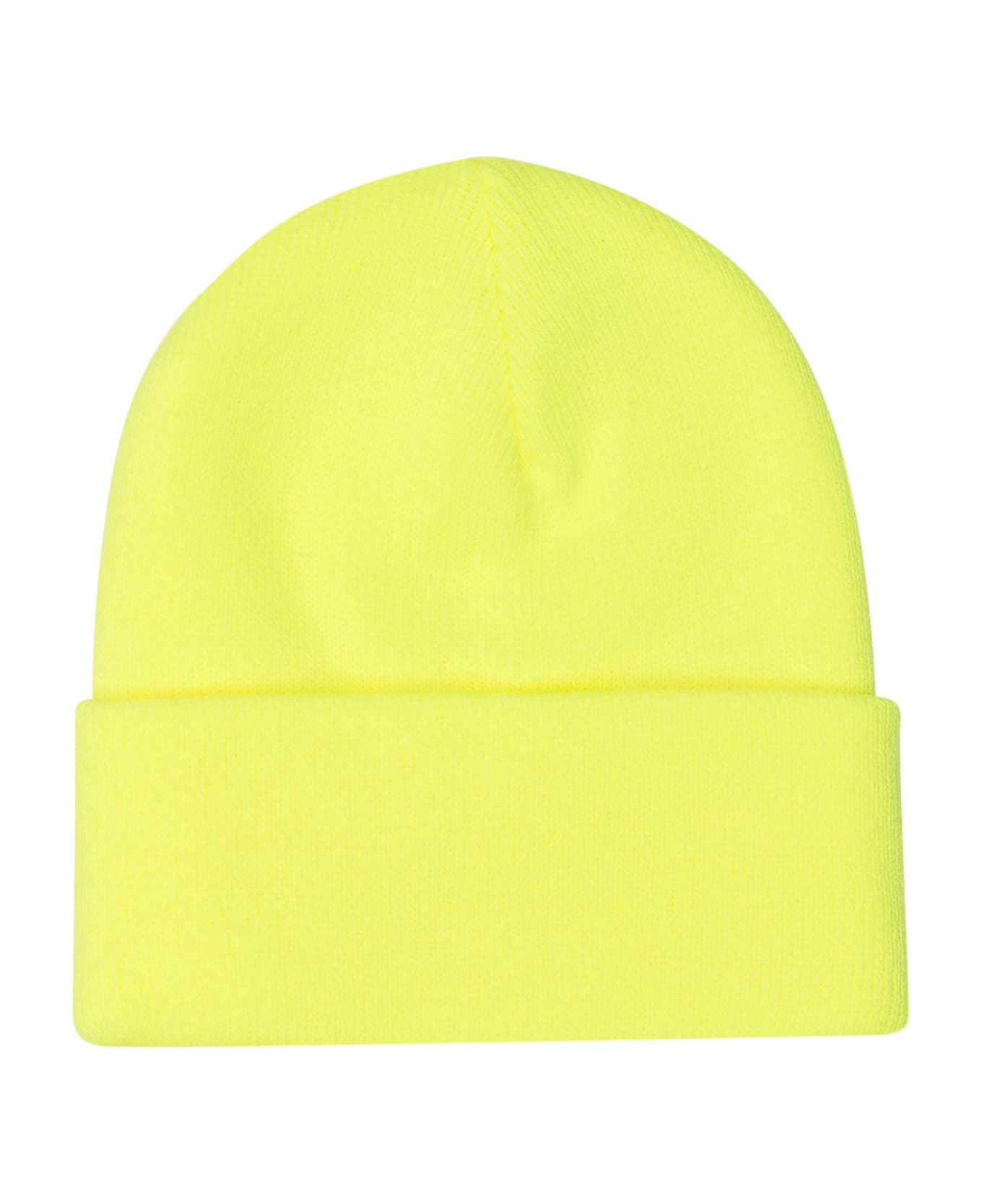 Stussy Hat With Logo - SAFETY YELLOW