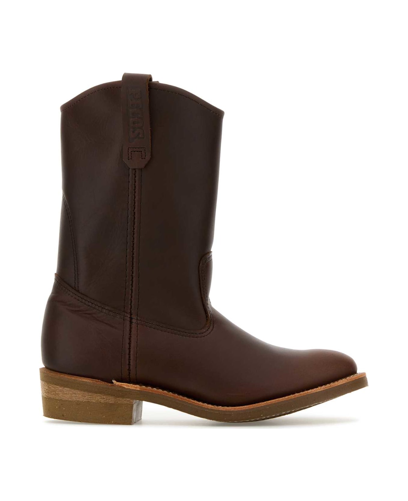Red Wing Brown Leather Boots - VARUNICA