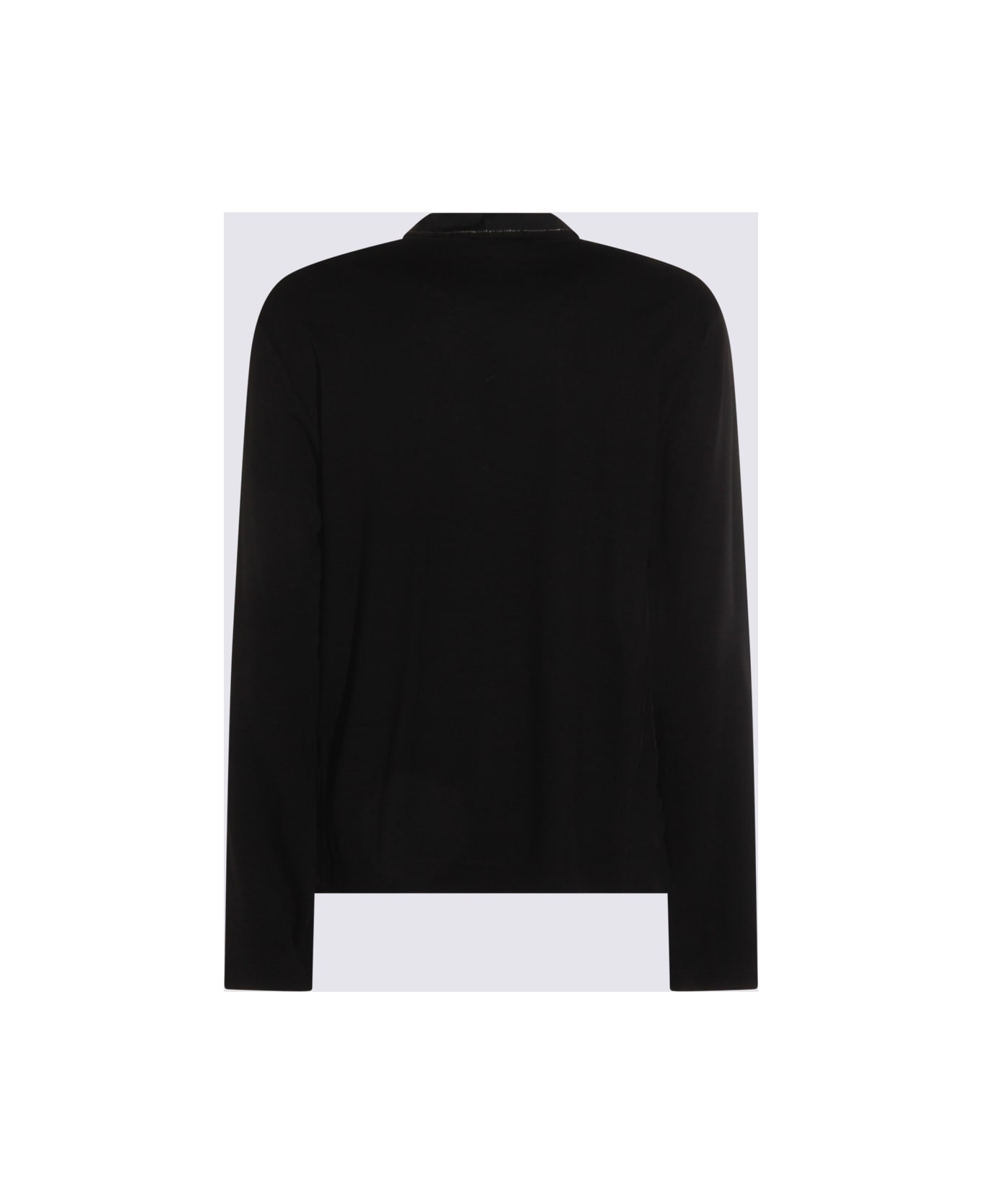 Fabiana Filippi Black Viscose Top - Black